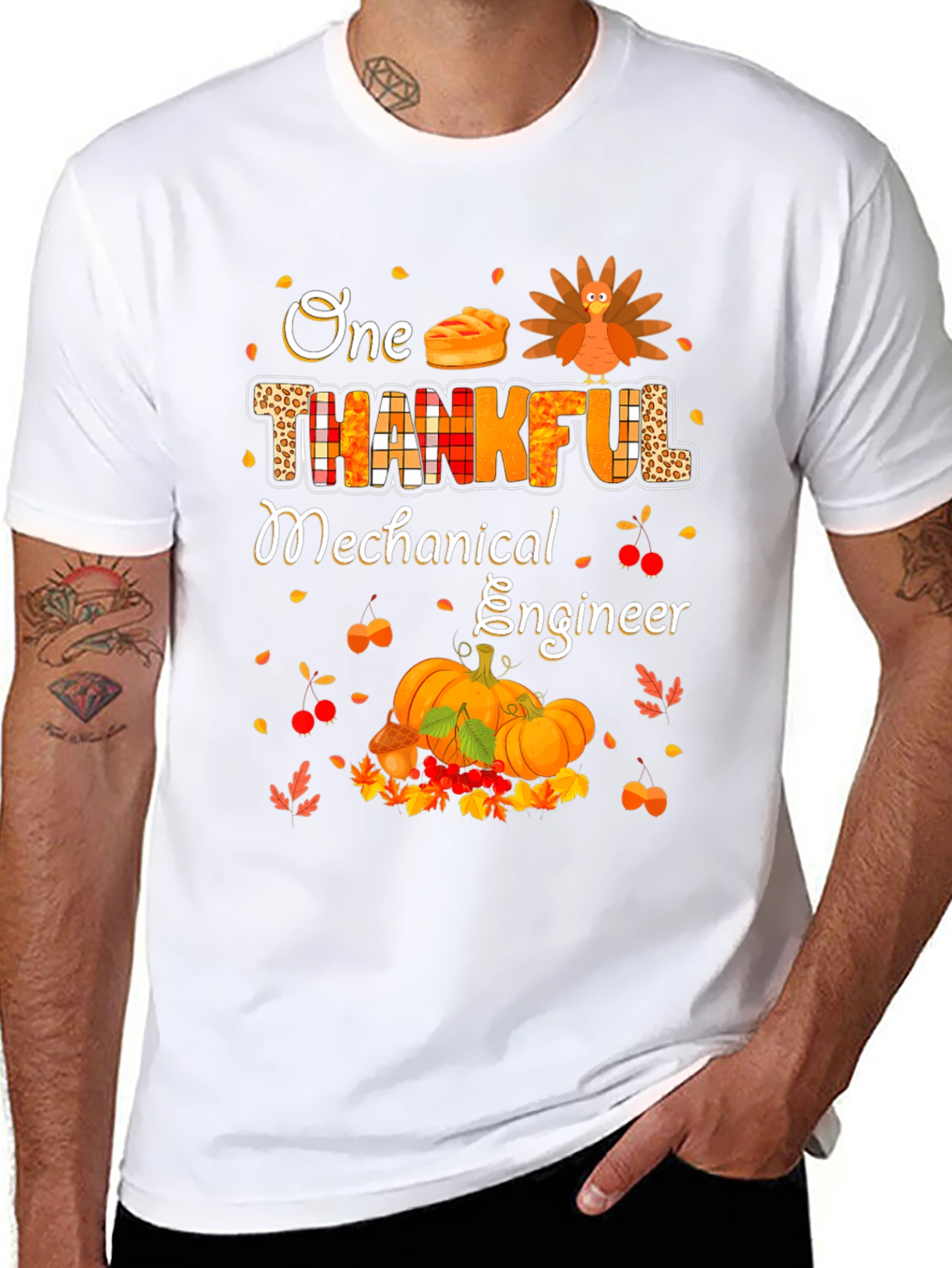 Thanksgiving Mechanical Engineer T-Shirt