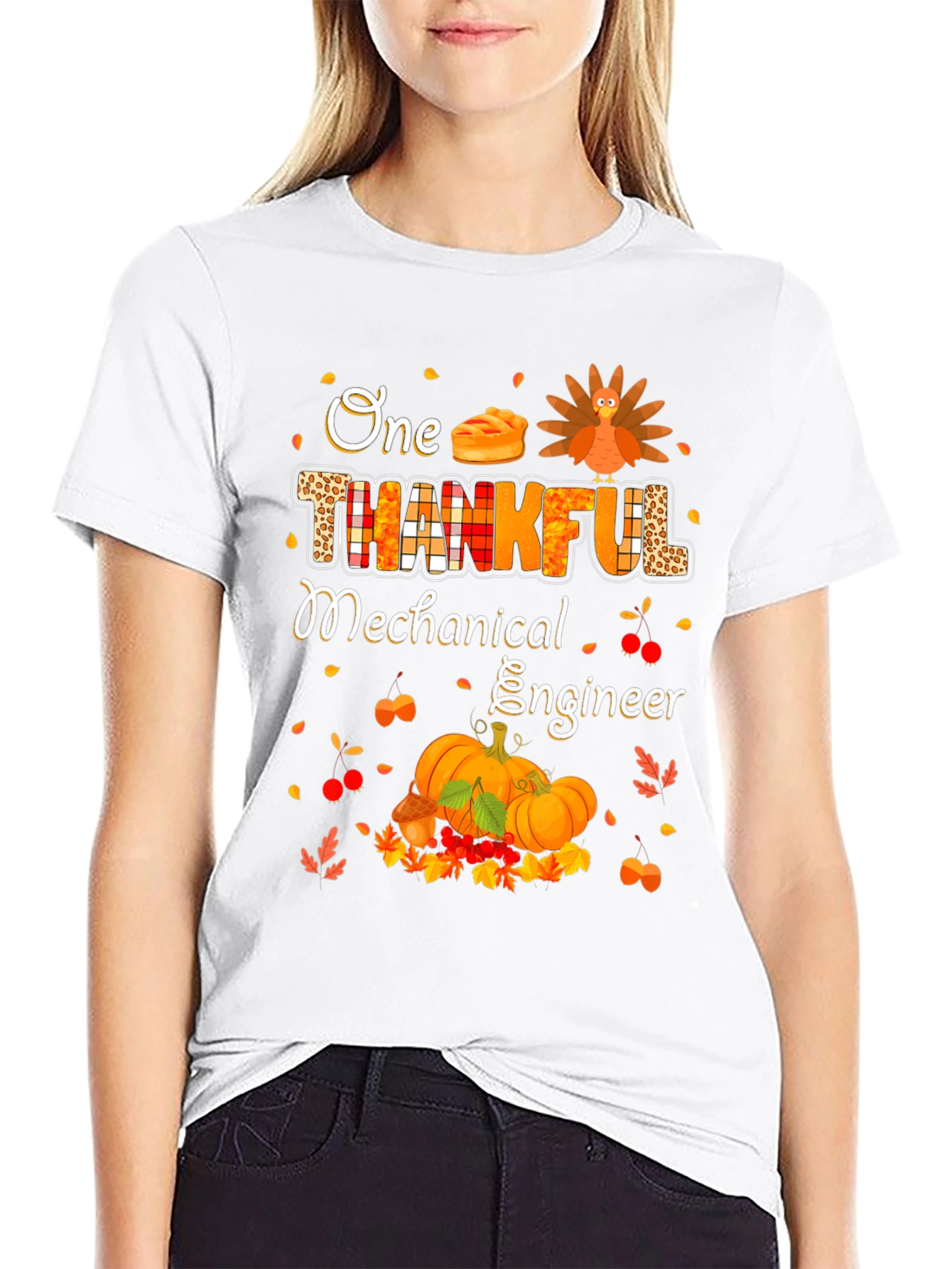 Thanksgiving Mechanical Engineer T-Shirt