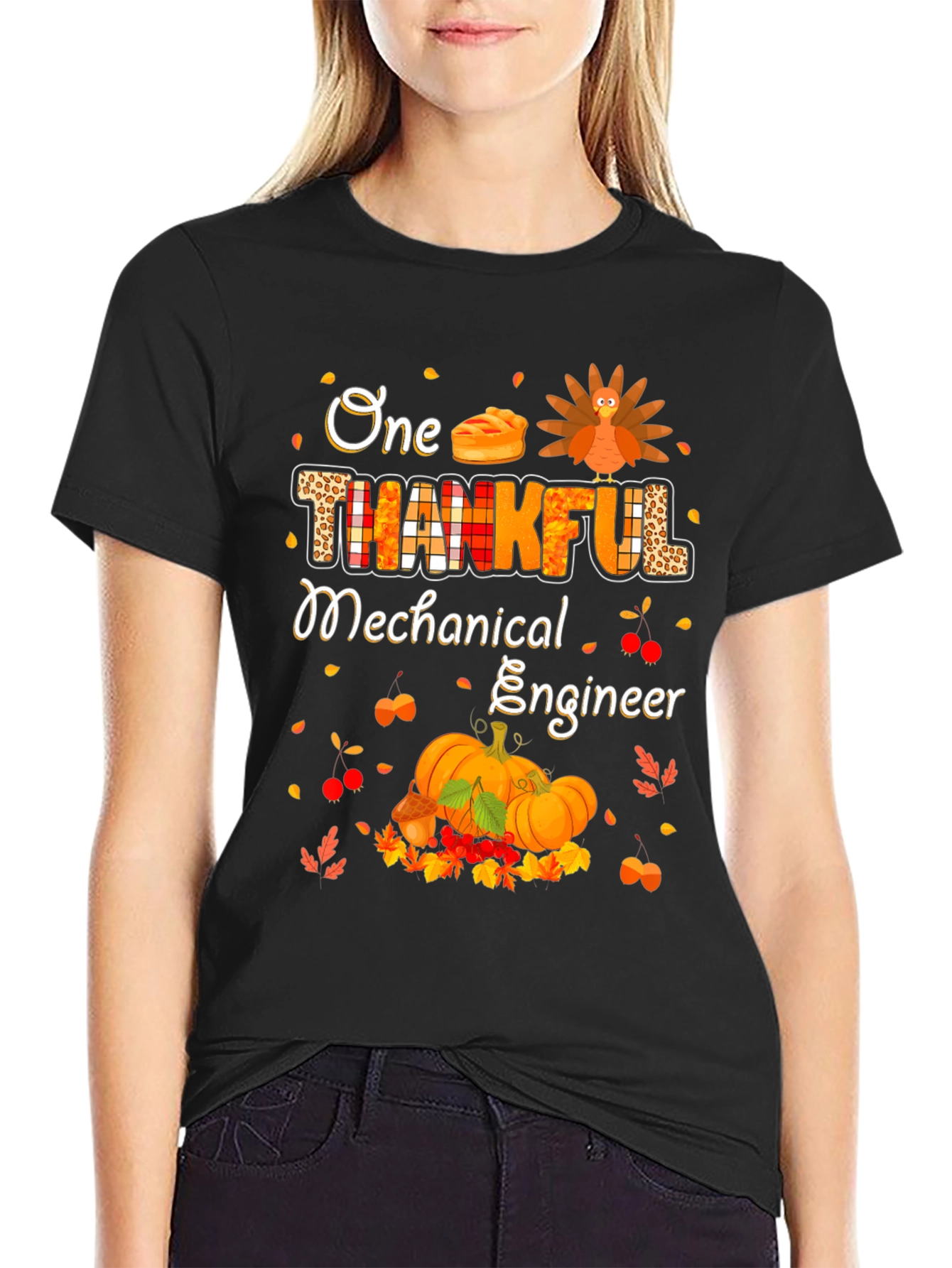Thanksgiving Mechanical Engineer T-Shirt