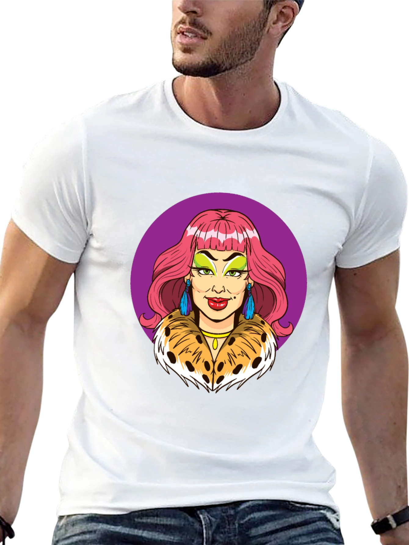 Pop Art Drag Queen Graphic Tee
