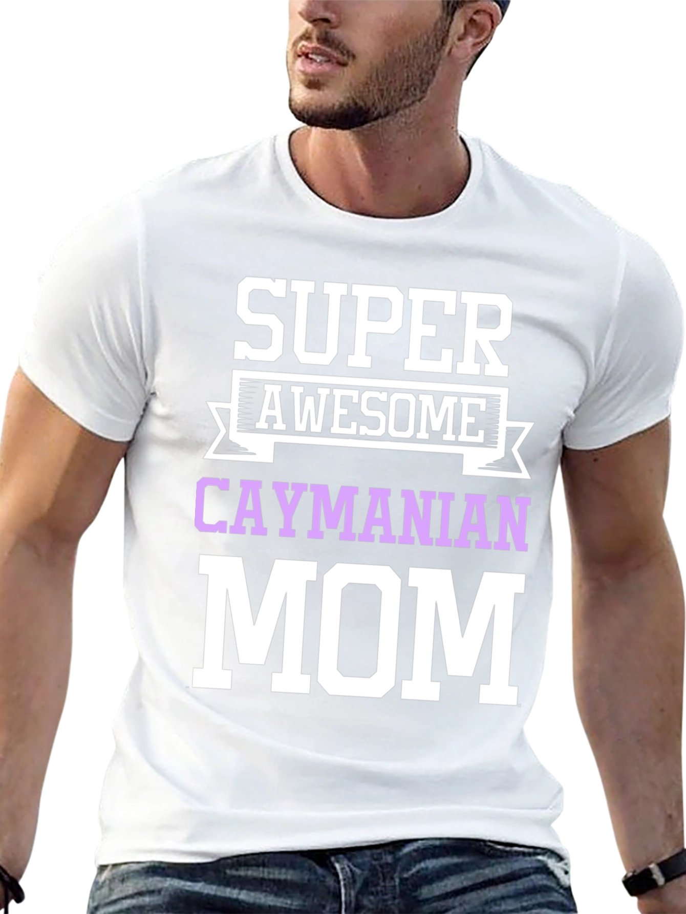 Super Awesome Caymanian Mom T-Shirt
