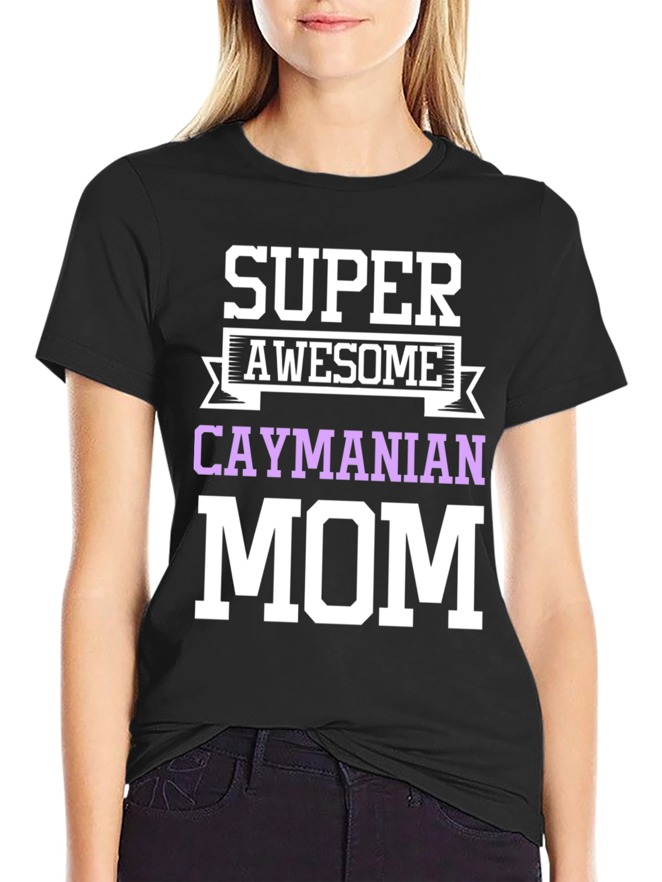 Super Awesome Caymanian Mom T-Shirt
