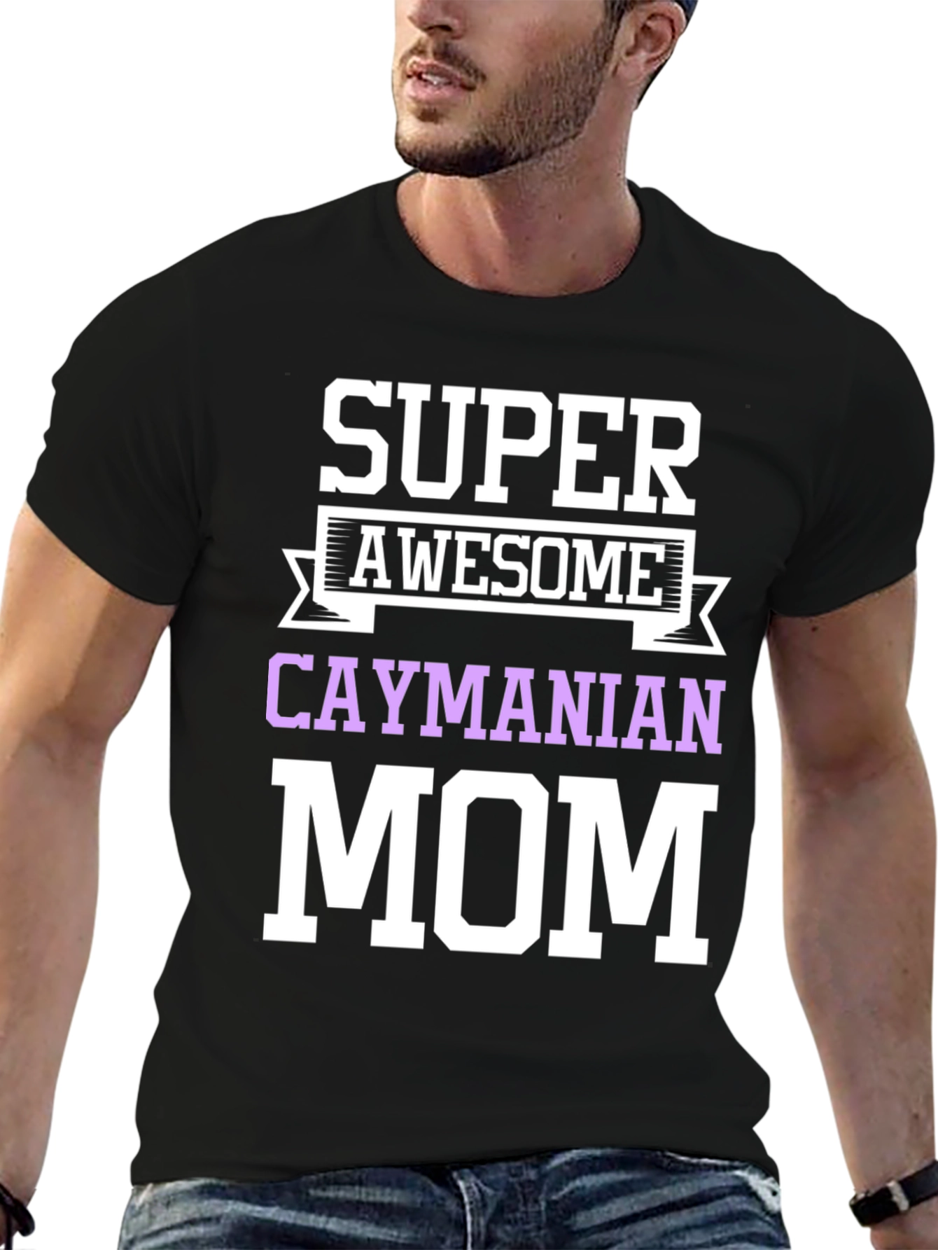 Super Awesome Caymanian Mom T-Shirt