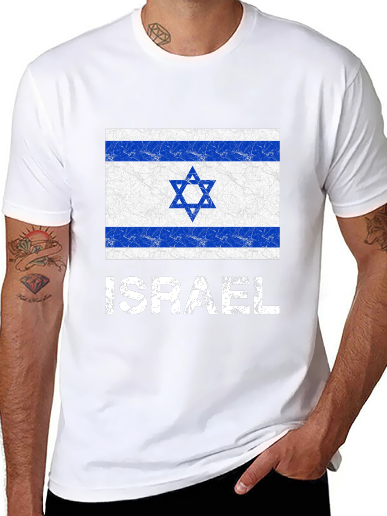 Israel Flag T-Shirt - Patriotic Graphic Tee