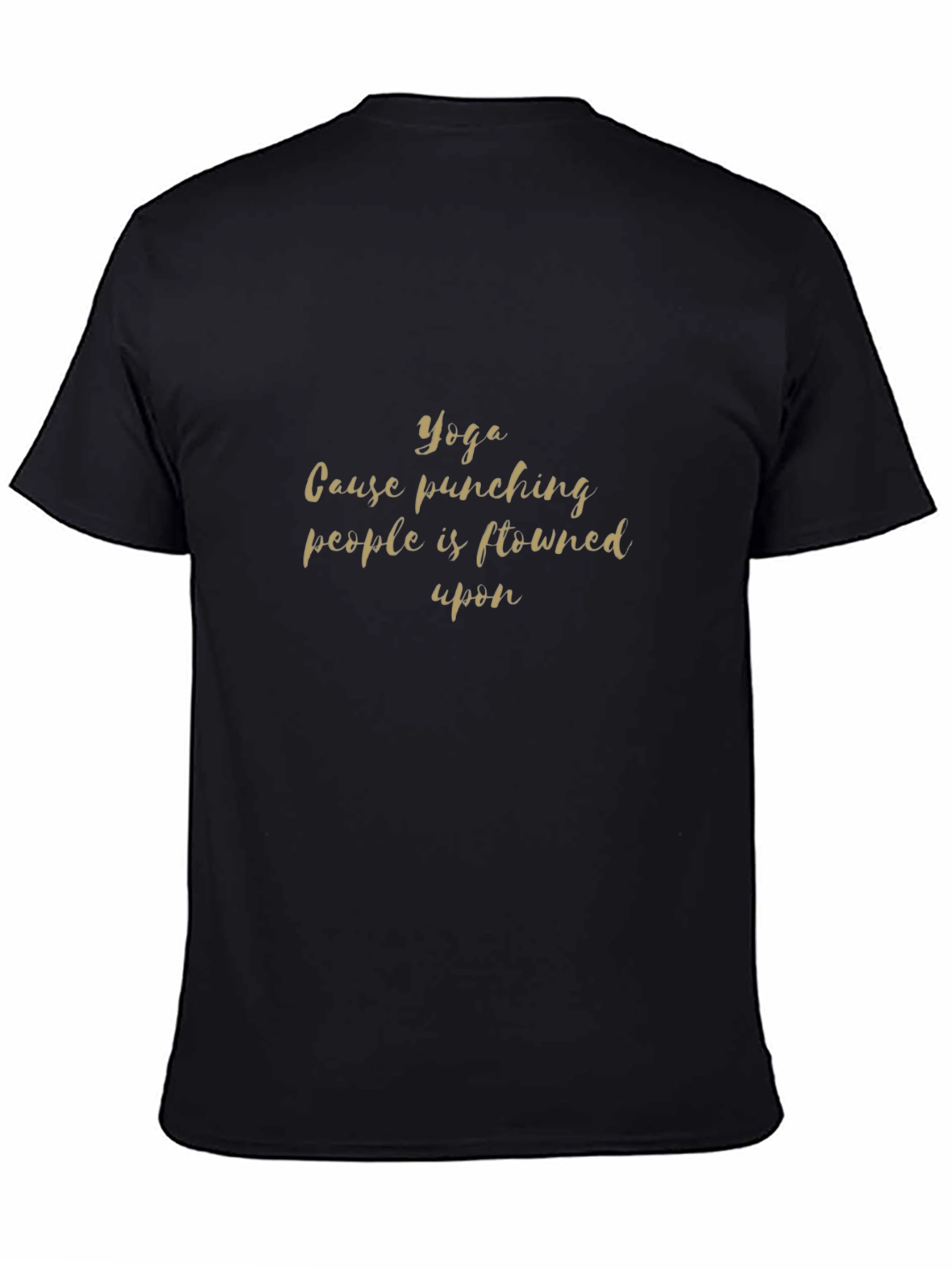 Yoga Cause Punching People T-Shirt