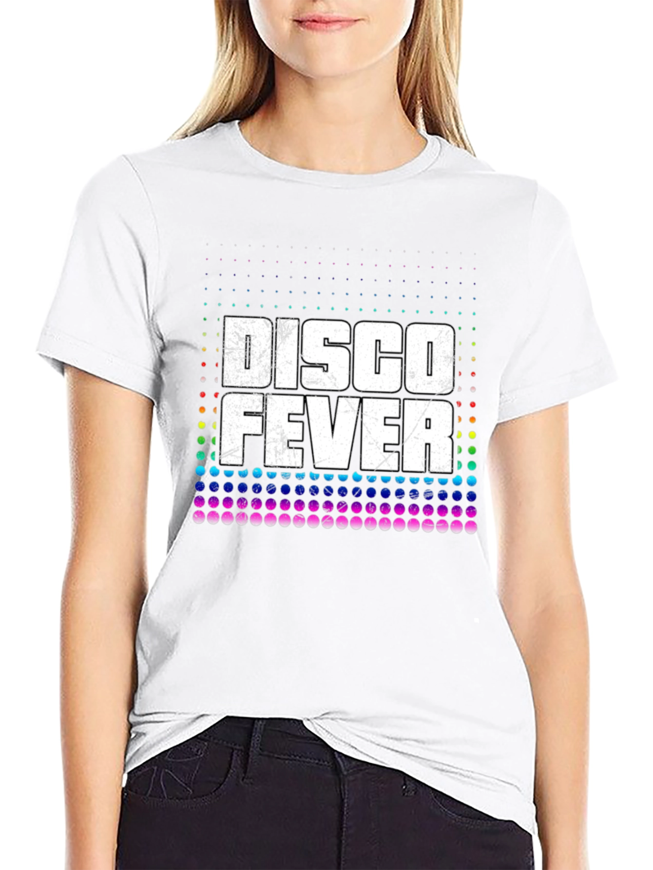 Disco Fever Graphic T-Shirt - Retro Party Tee