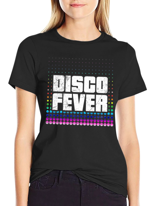 Disco Fever Graphic T-Shirt - Retro Party Tee