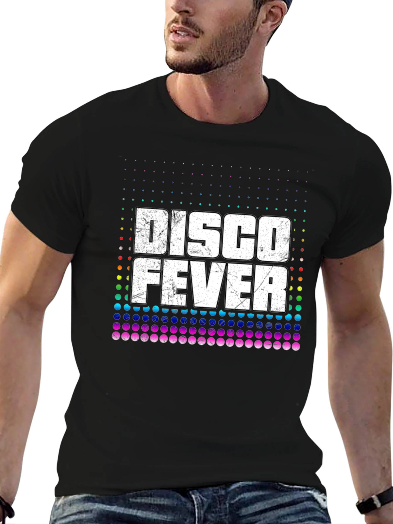 Disco Fever Graphic T-Shirt - Retro Party Tee