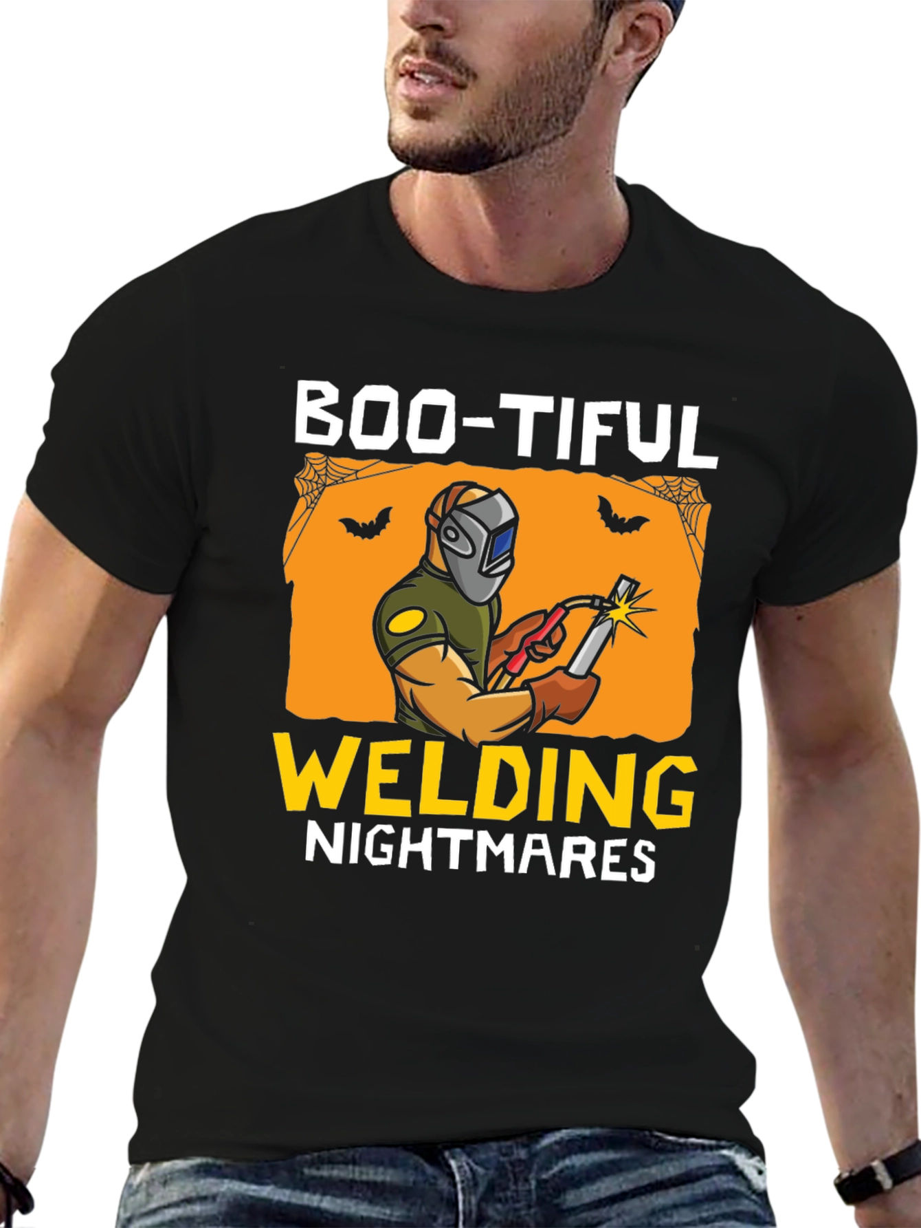 Boo-Tiful Welding Nightmares Halloween T-Shirt