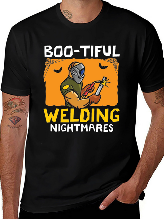 Boo-Tiful Welding Nightmares Halloween T-Shirt