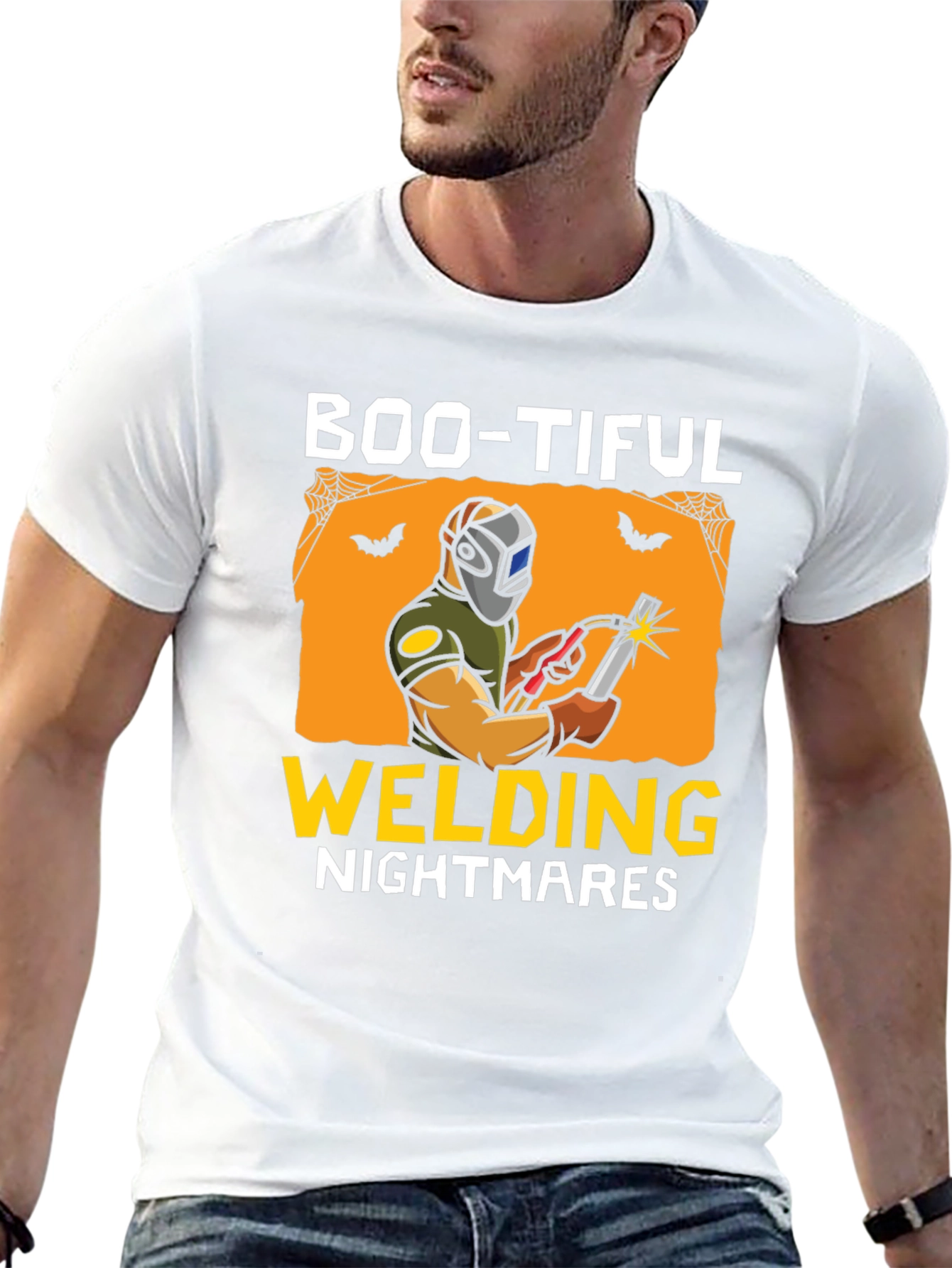 Boo-Tiful Welding Nightmares Halloween T-Shirt