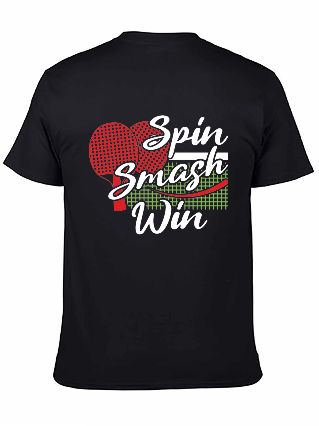 Spin Smash Win Table Tennis T-Shirt
