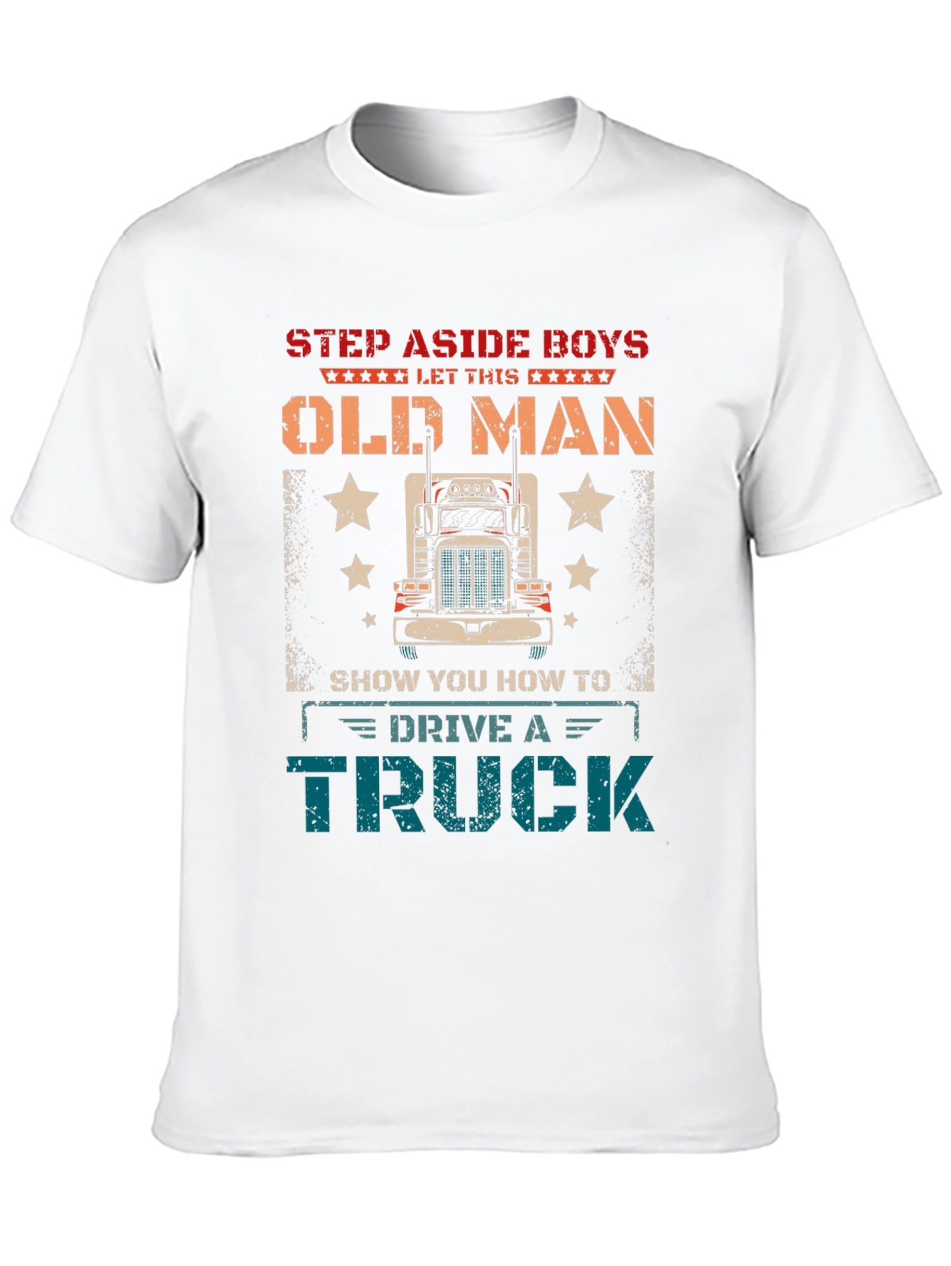 Step Aside Old Man Trucker T-Shirt