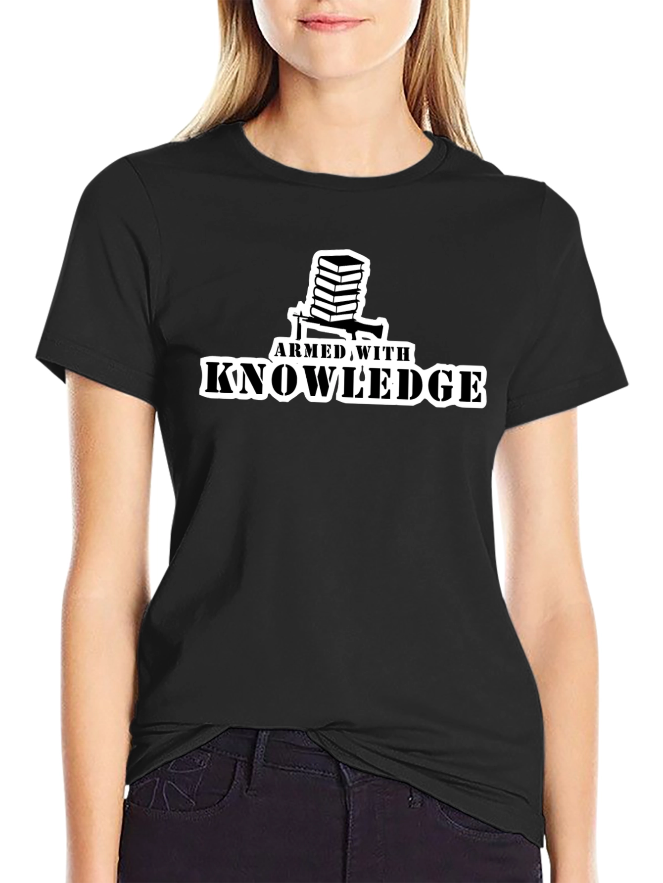 Armed with Knowledge T-Shirt
