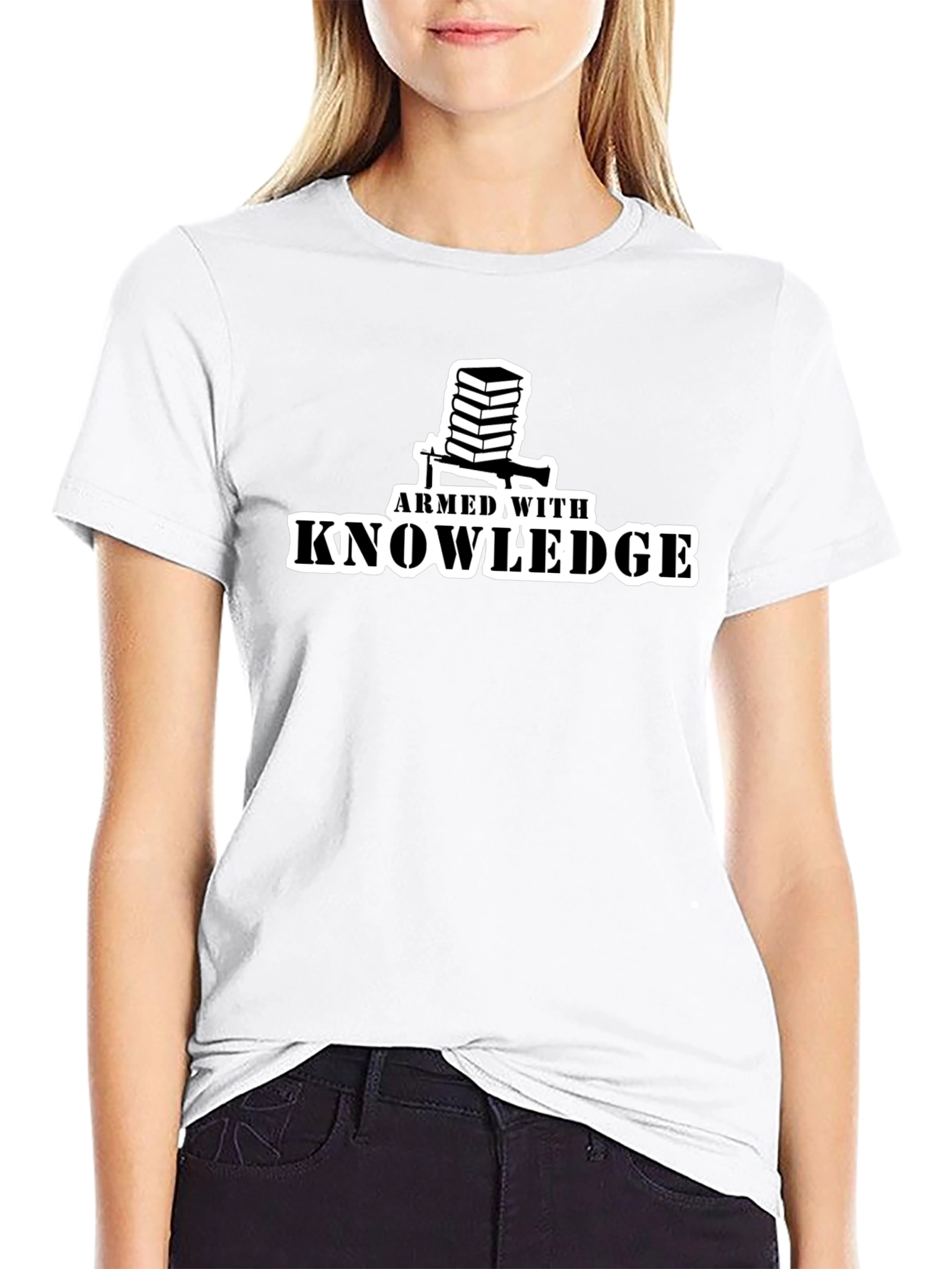 Armed with Knowledge T-Shirt