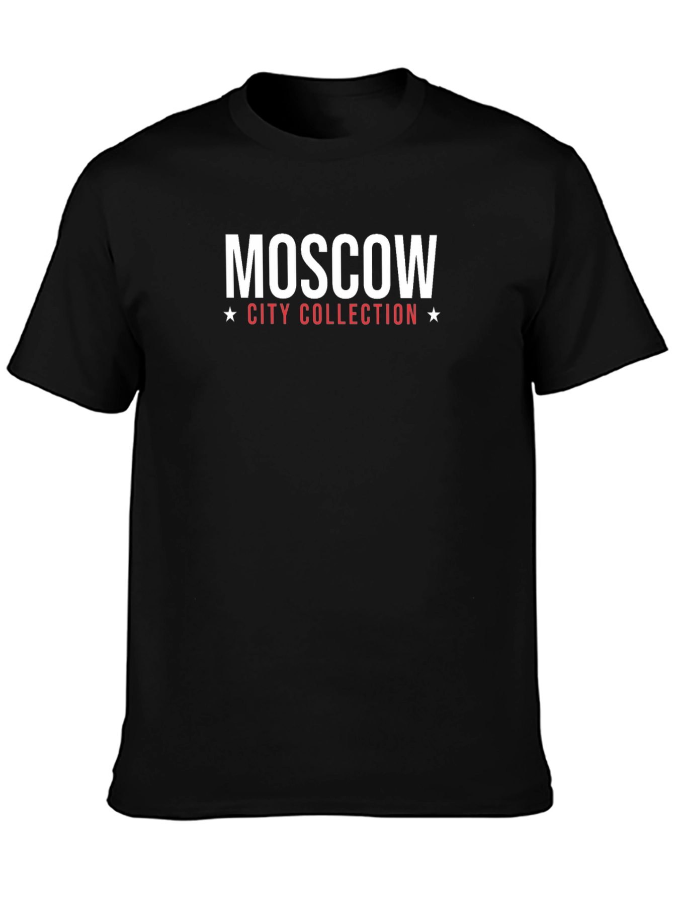 Moscow City Collection Black T-Shirt