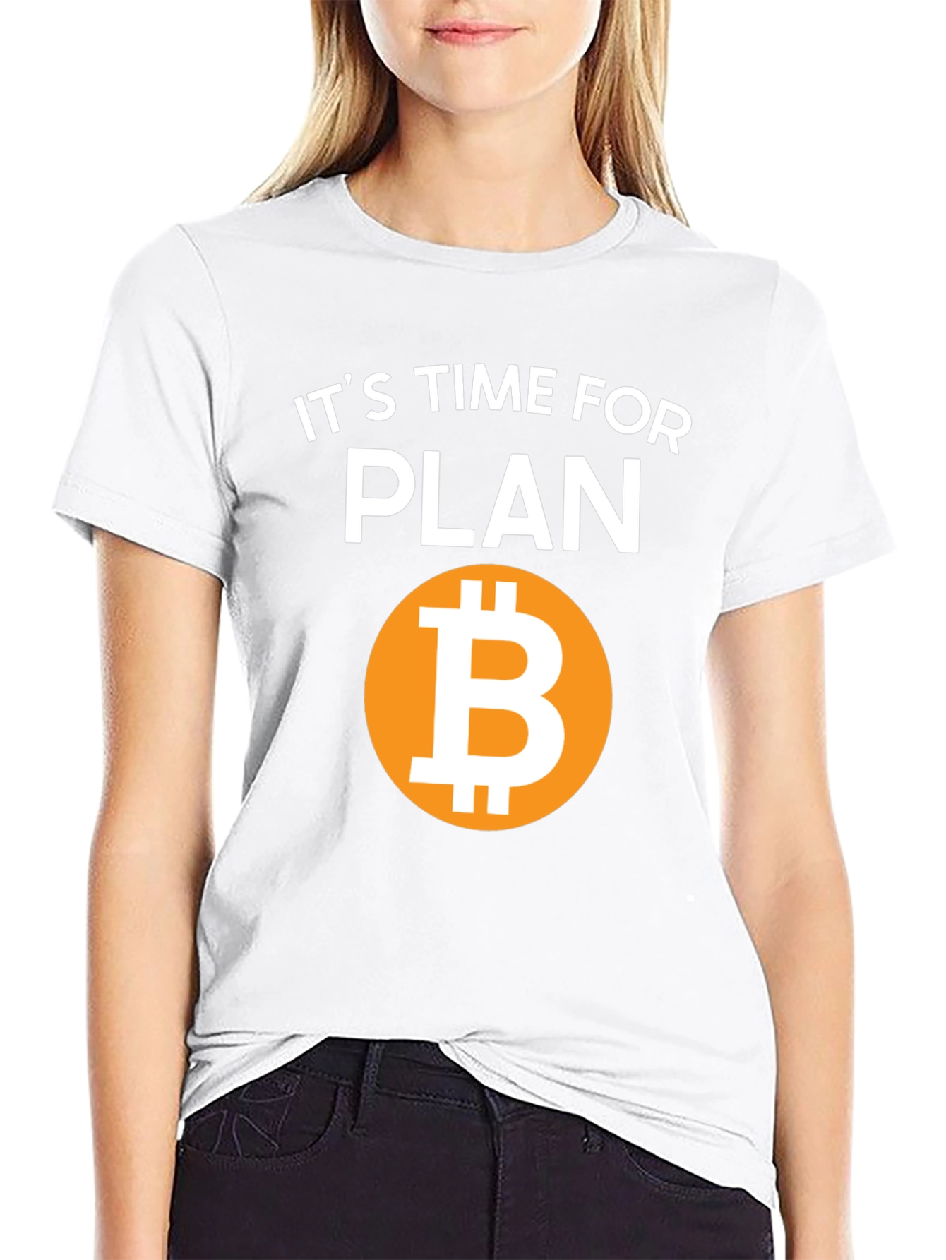 Plan B Bitcoin Graphic T-Shirt
