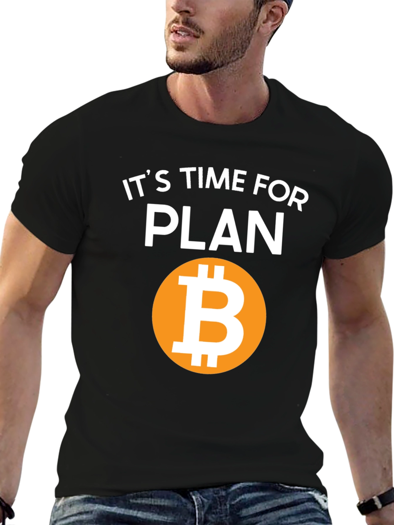 Plan B Bitcoin Graphic T-Shirt