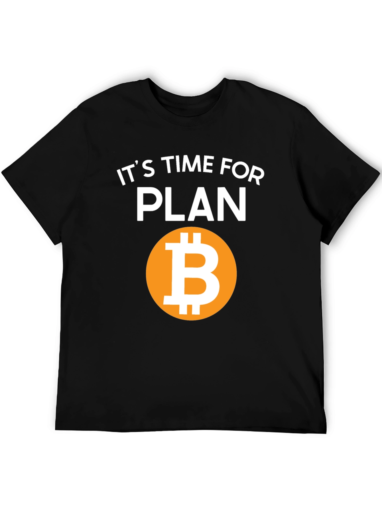 Plan B Bitcoin Graphic T-Shirt
