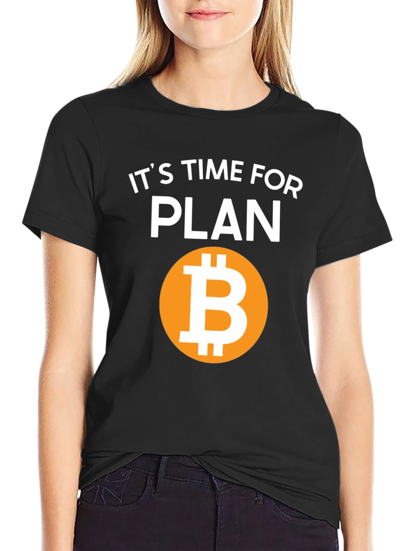 Plan B Bitcoin Graphic T-Shirt
