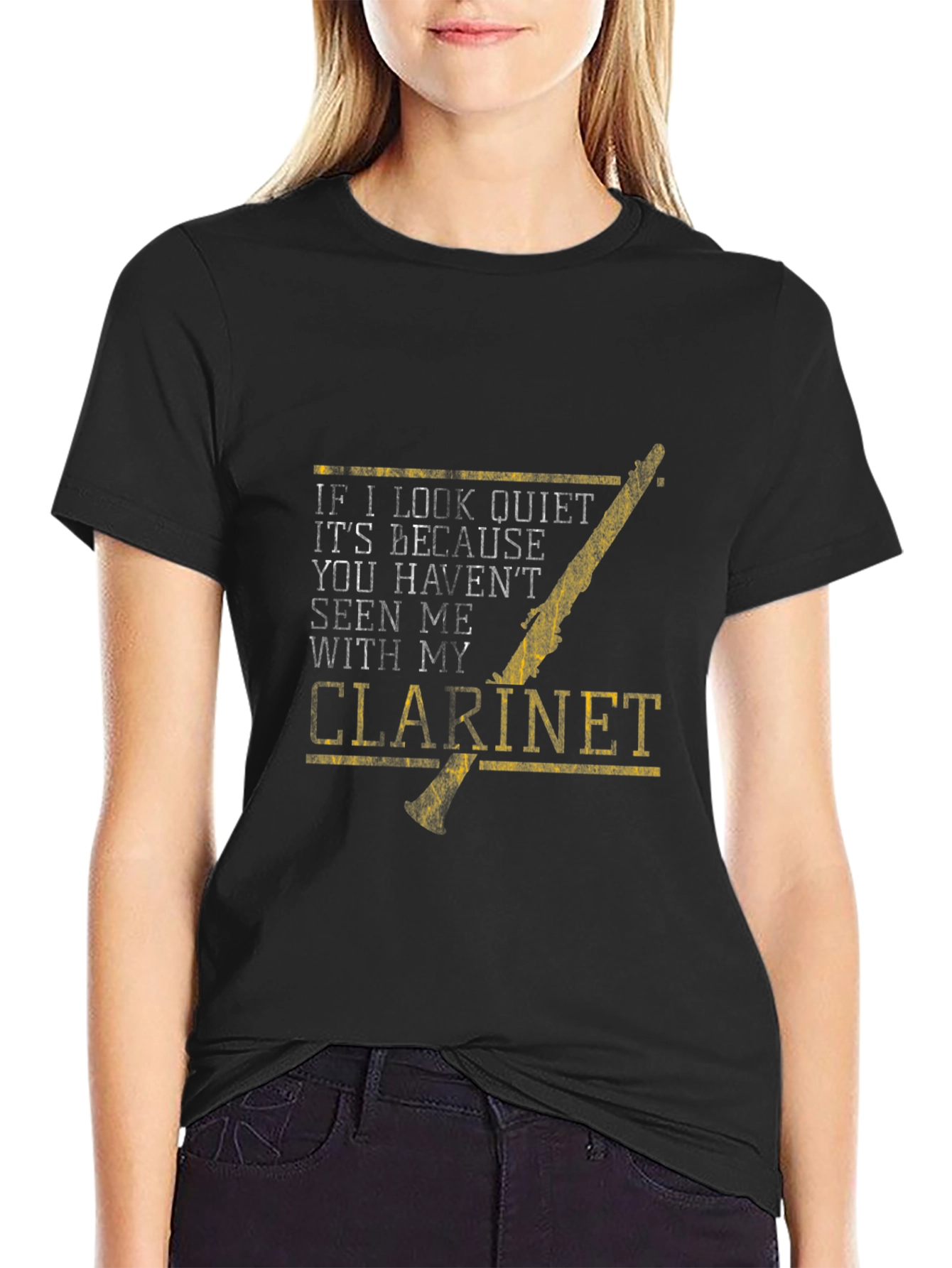 Clarinet Player T-Shirt - Music Lover Gift