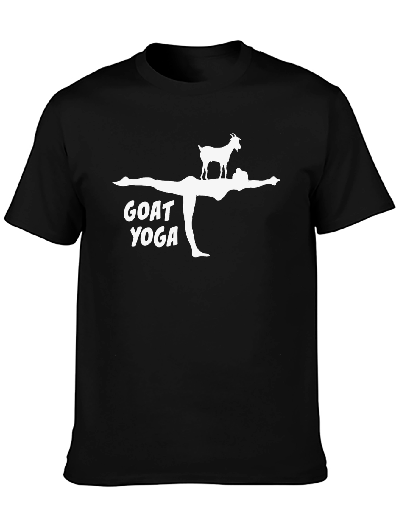 Goat Yoga Graphic T-Shirt