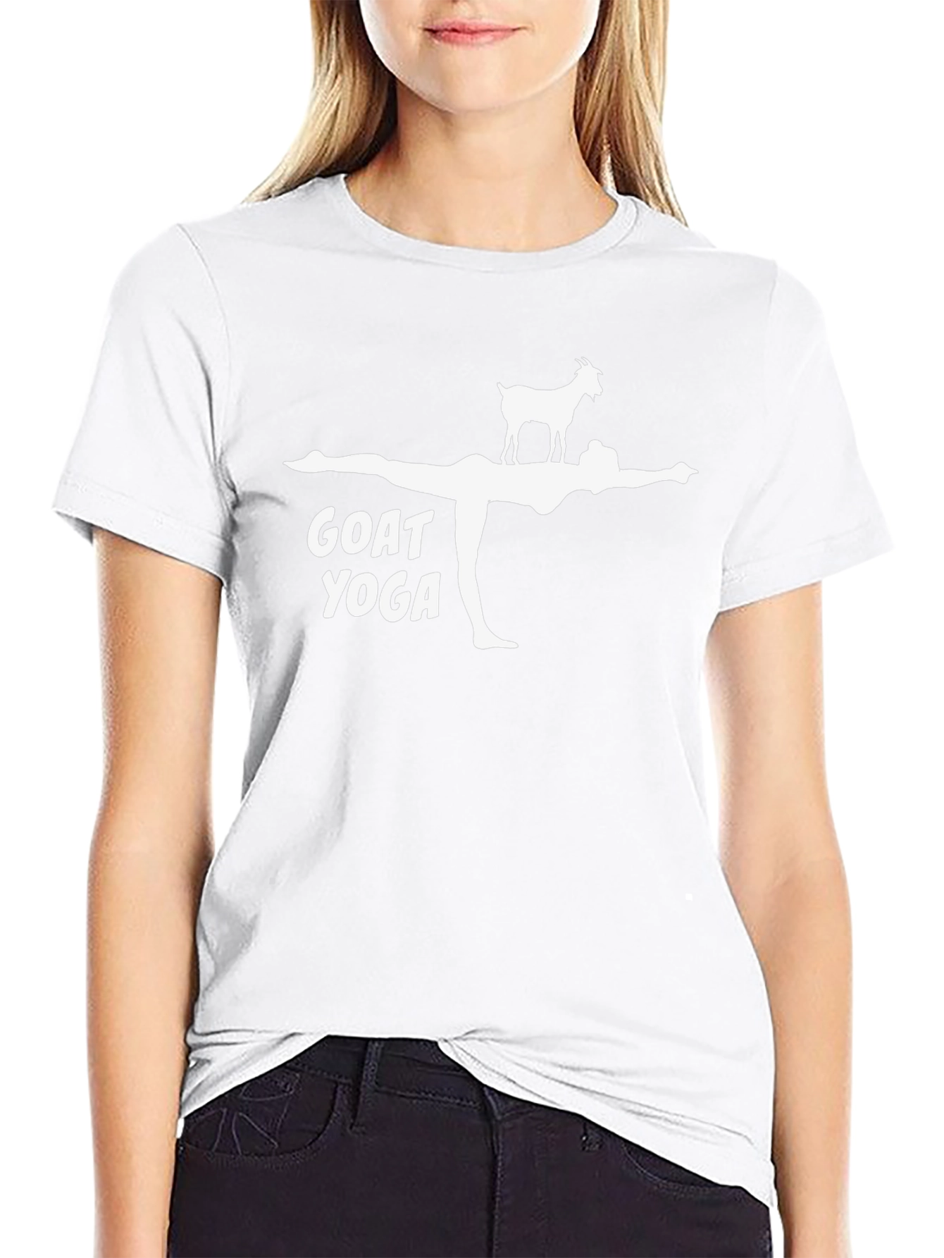 Goat Yoga Graphic T-Shirt