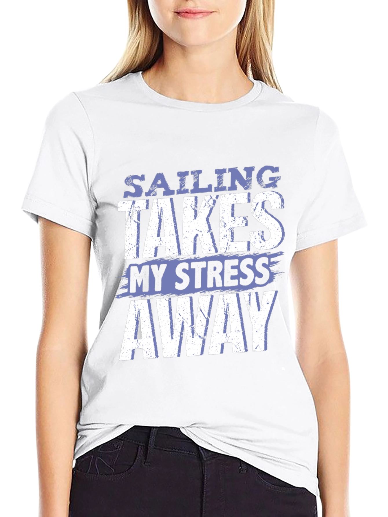 Sailing Takes My Stress Away T-Shirt