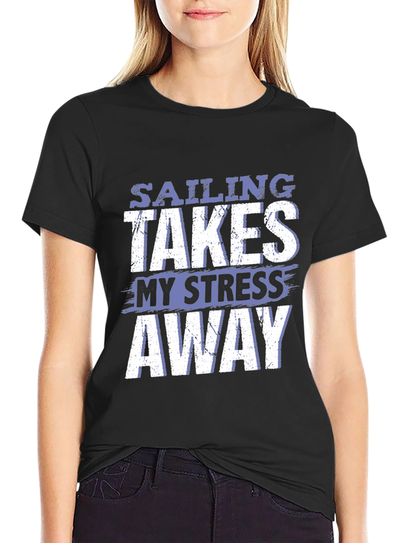 Sailing Takes My Stress Away T-Shirt