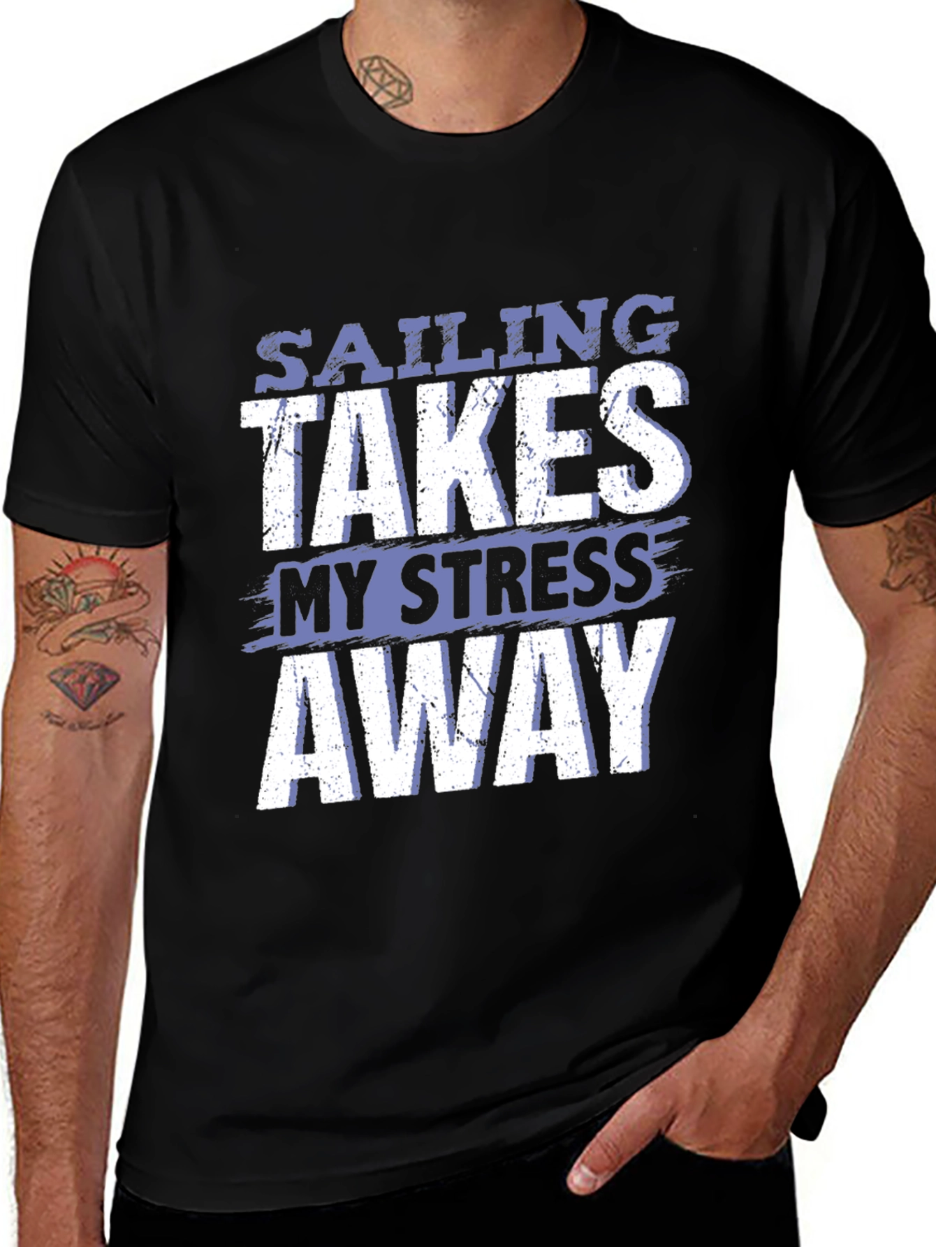 Sailing Takes My Stress Away T-Shirt