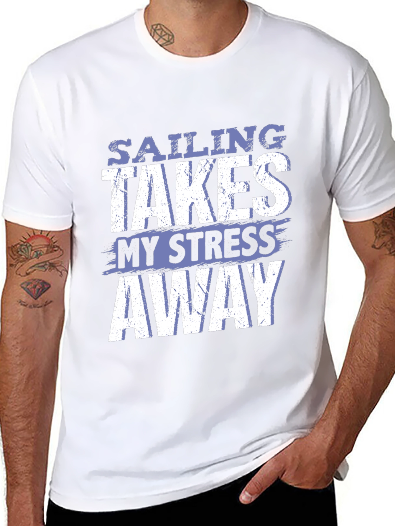 Sailing Takes My Stress Away T-Shirt