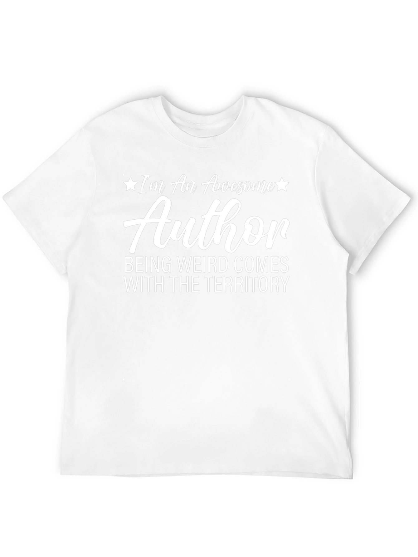 Awesome Author T-Shirt - Quirky Writer Tee