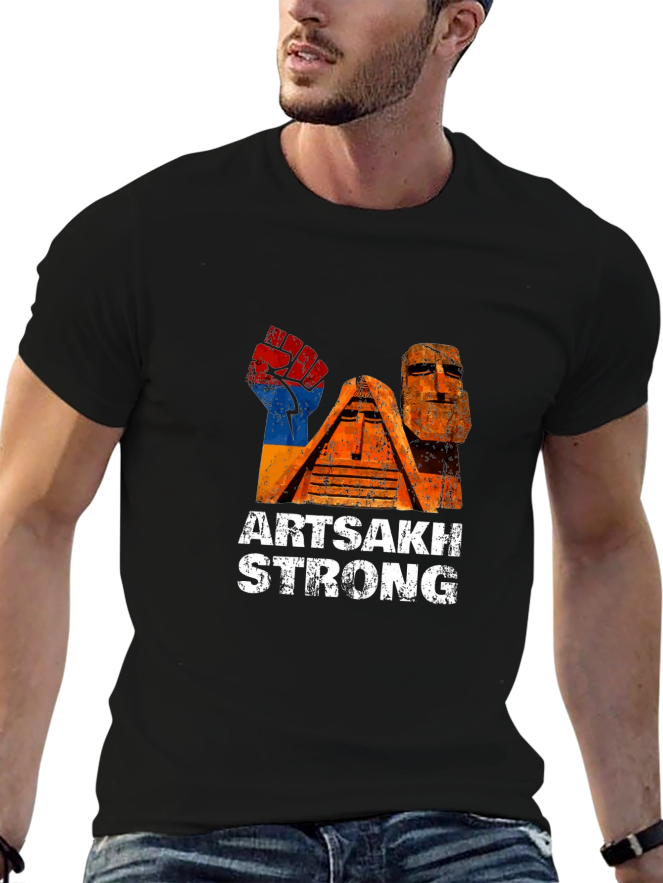 Artsakh Strong T-Shirt - Black