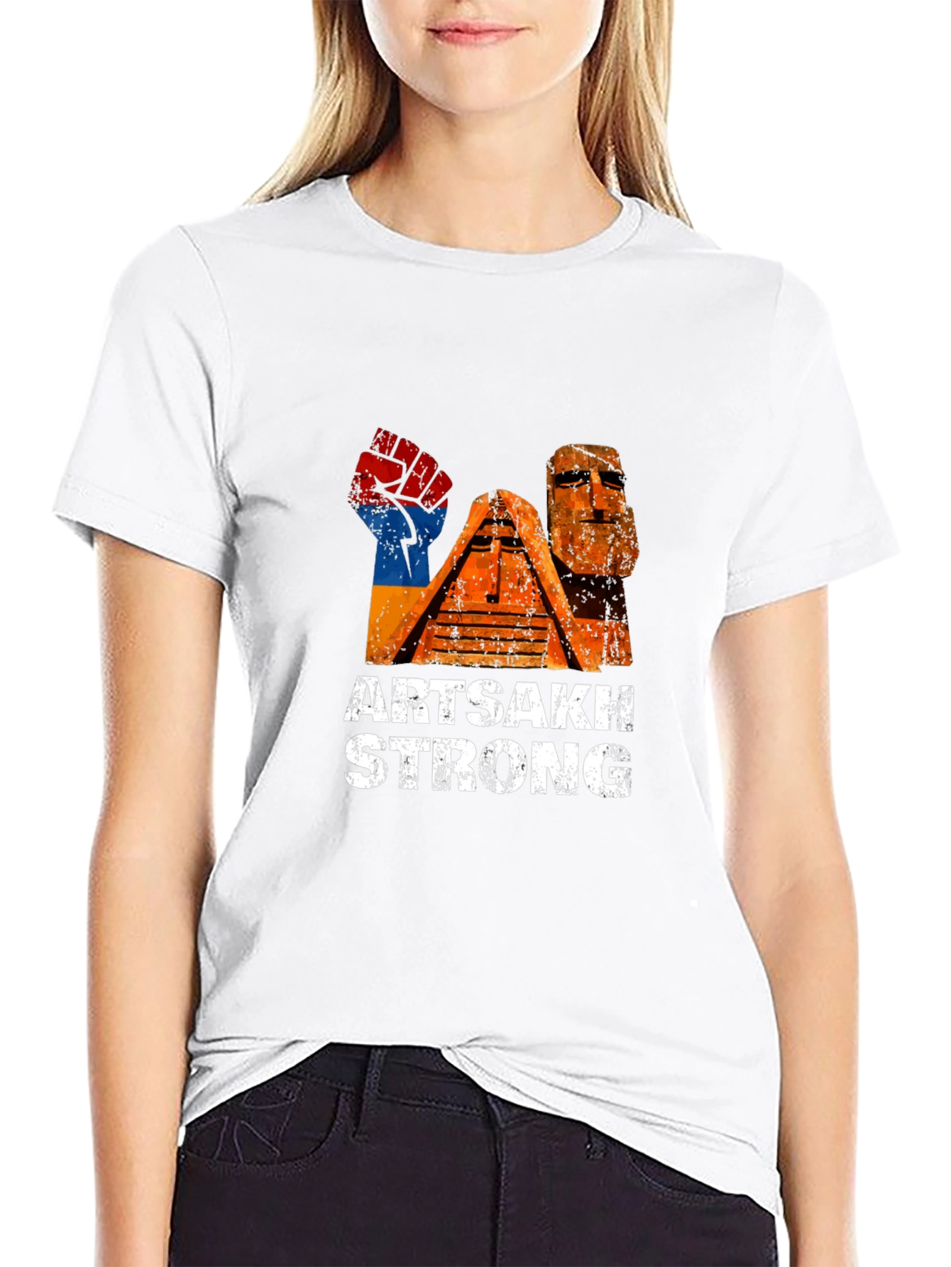 Artsakh Strong T-Shirt - Black