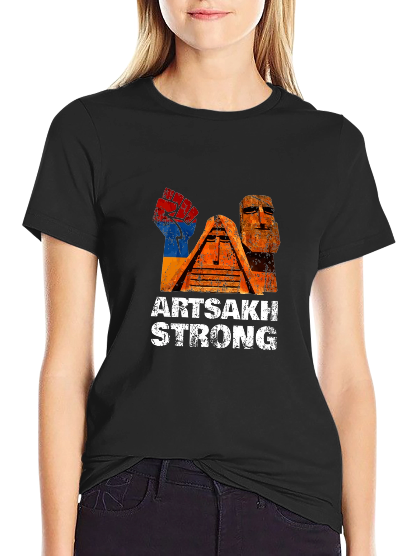 Artsakh Strong T-Shirt - Black
