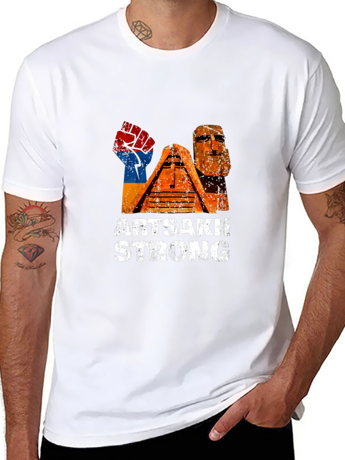 Artsakh Strong T-Shirt - Black