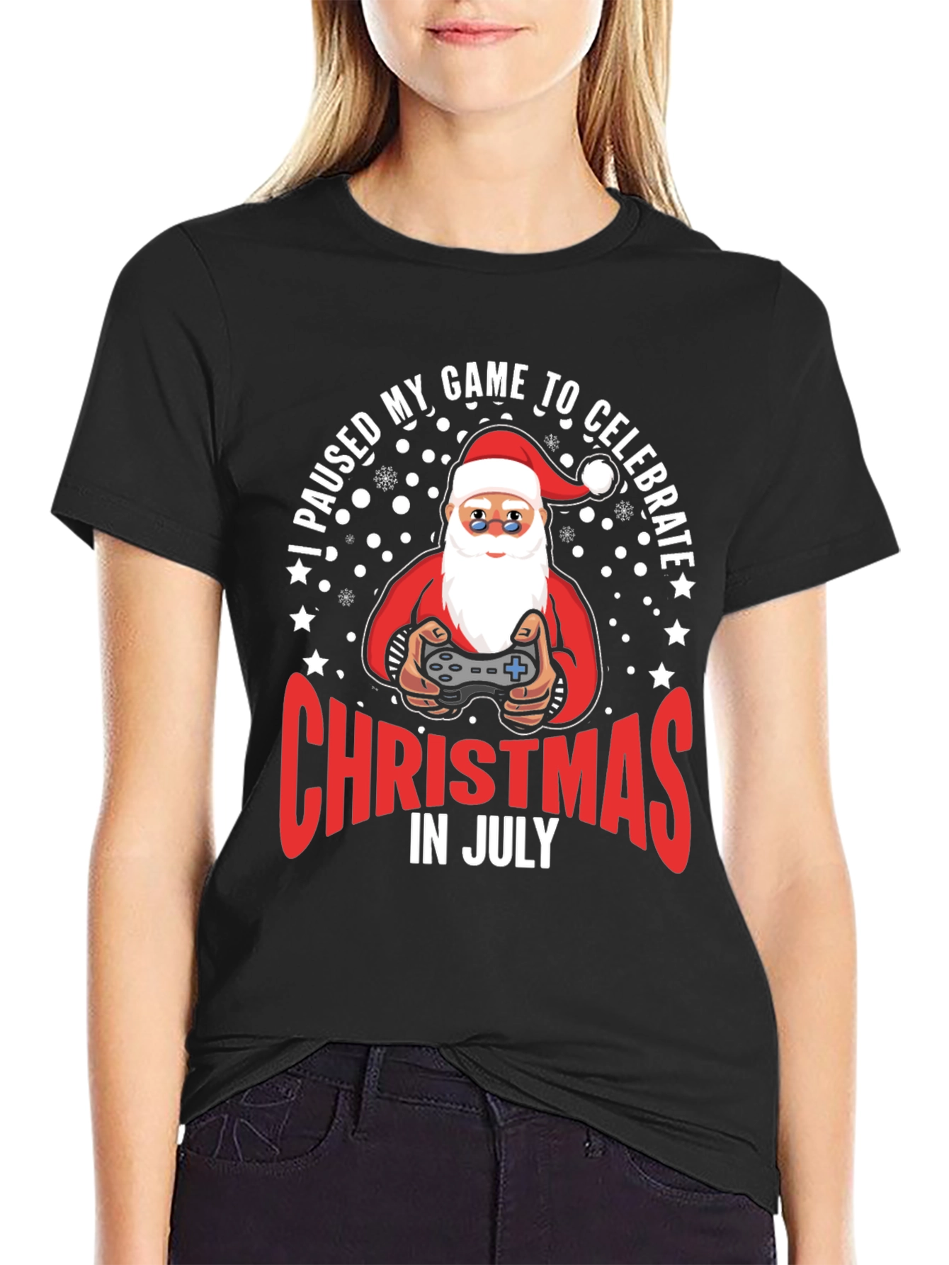 Christmas in July Gamer T-Shirt