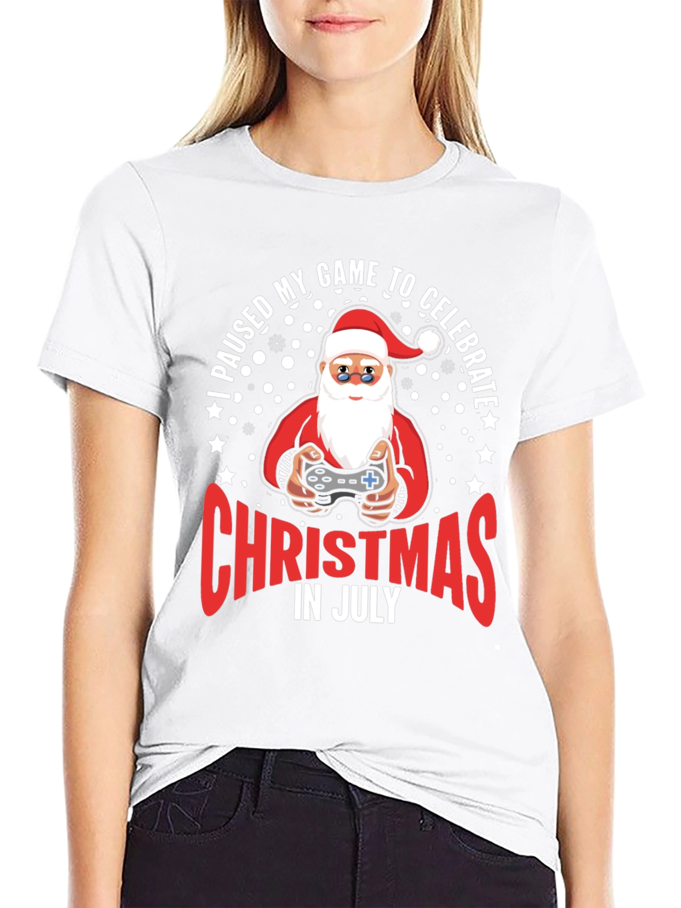 Christmas in July Gamer T-Shirt