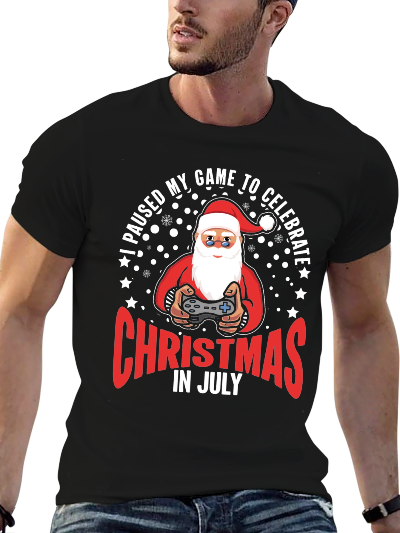 Christmas in July Gamer T-Shirt