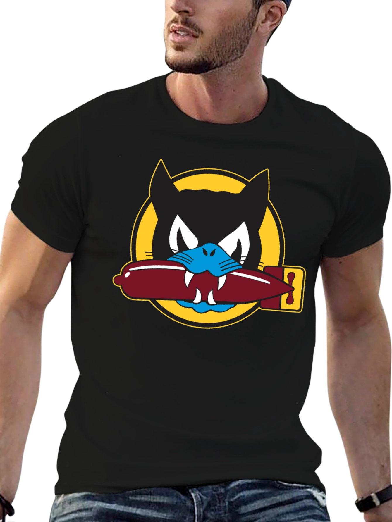 Black Cats Squadron Graphic Tee