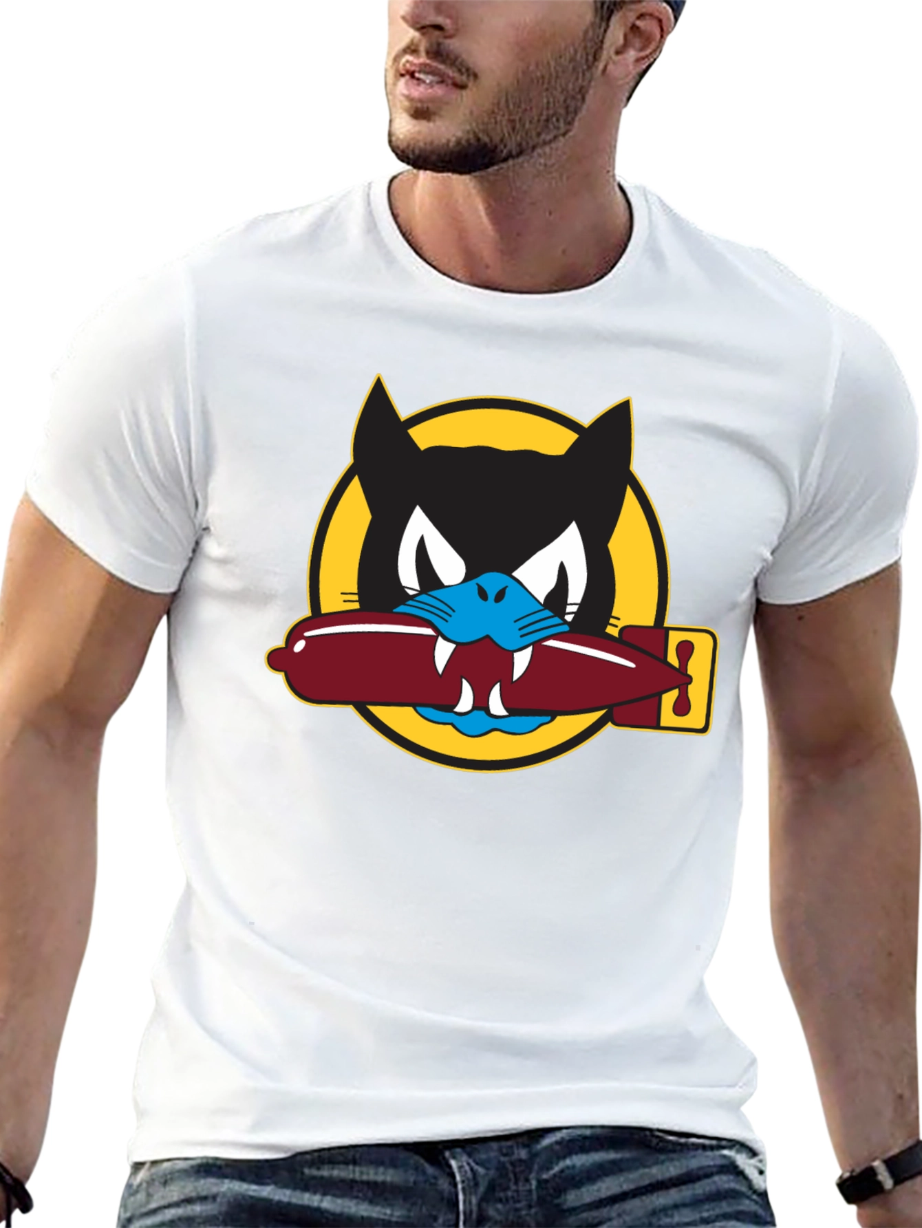 Black Cats Squadron Graphic Tee