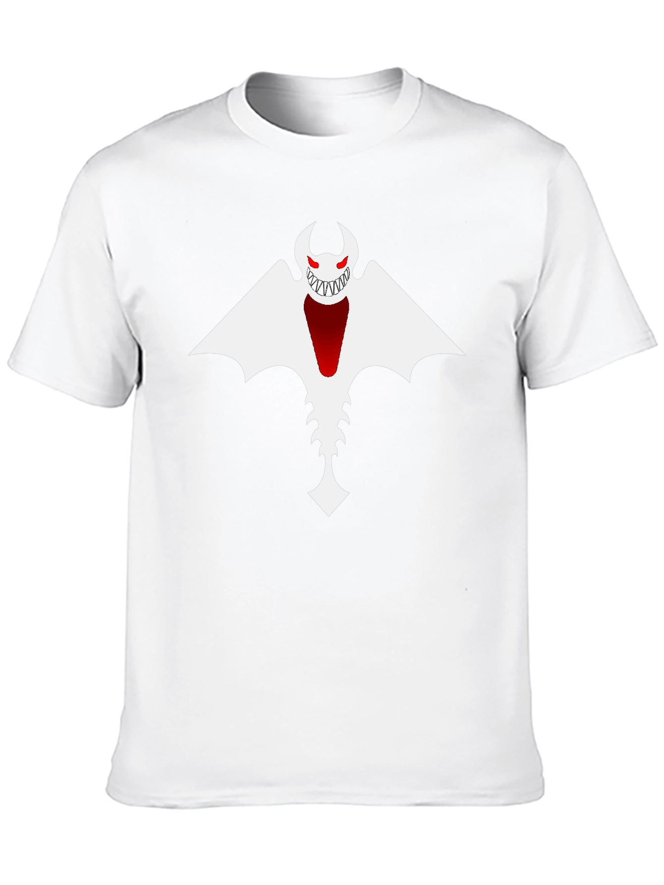 Monster Graphic Print Black T-Shirt