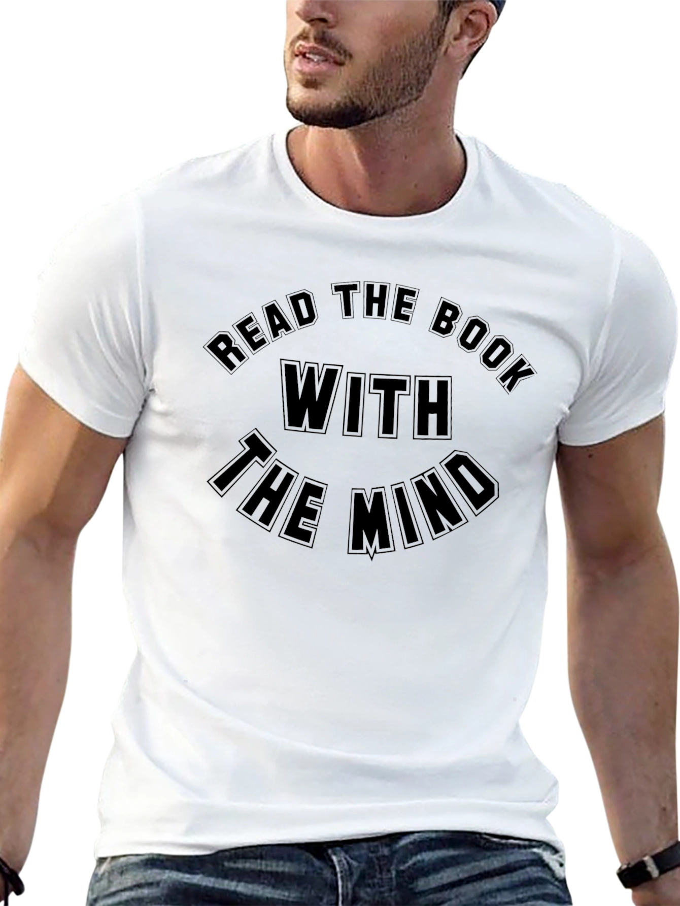 Read The Book With The Mind Graphic T-Shirt