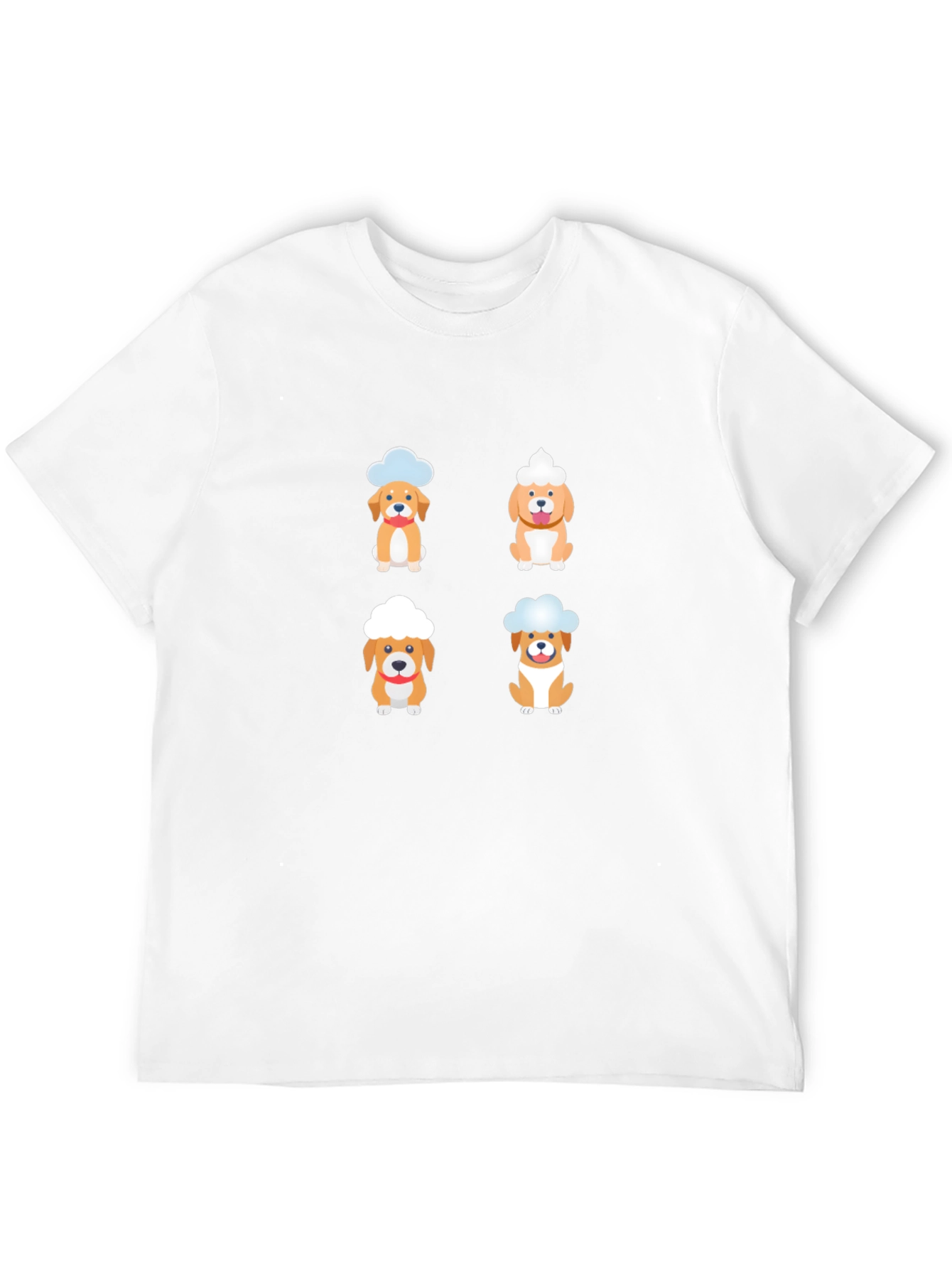 Dog Chef T-Shirt Cute Puppy Design Black Tee