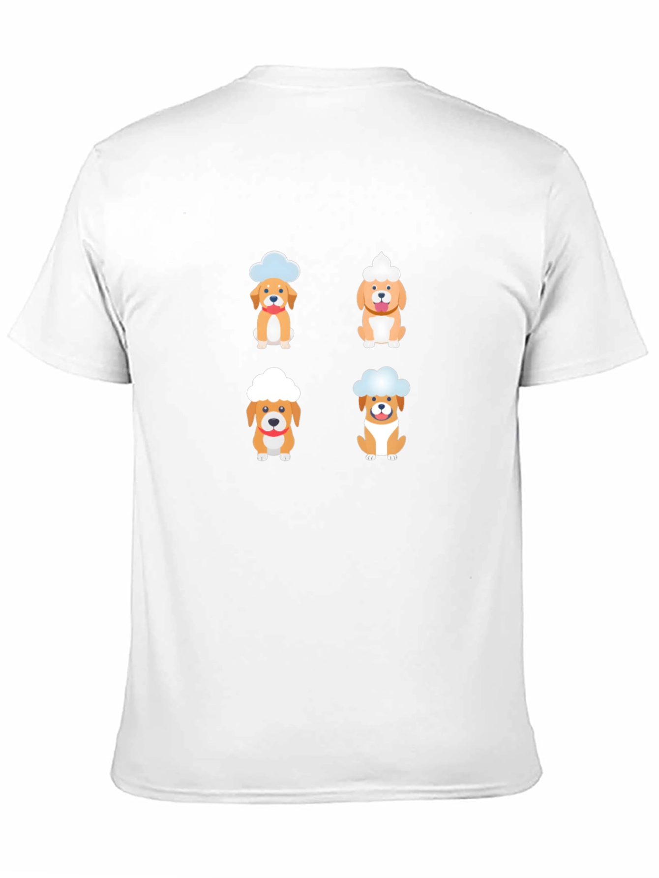 Dog Chef T-Shirt Cute Puppy Design Black Tee