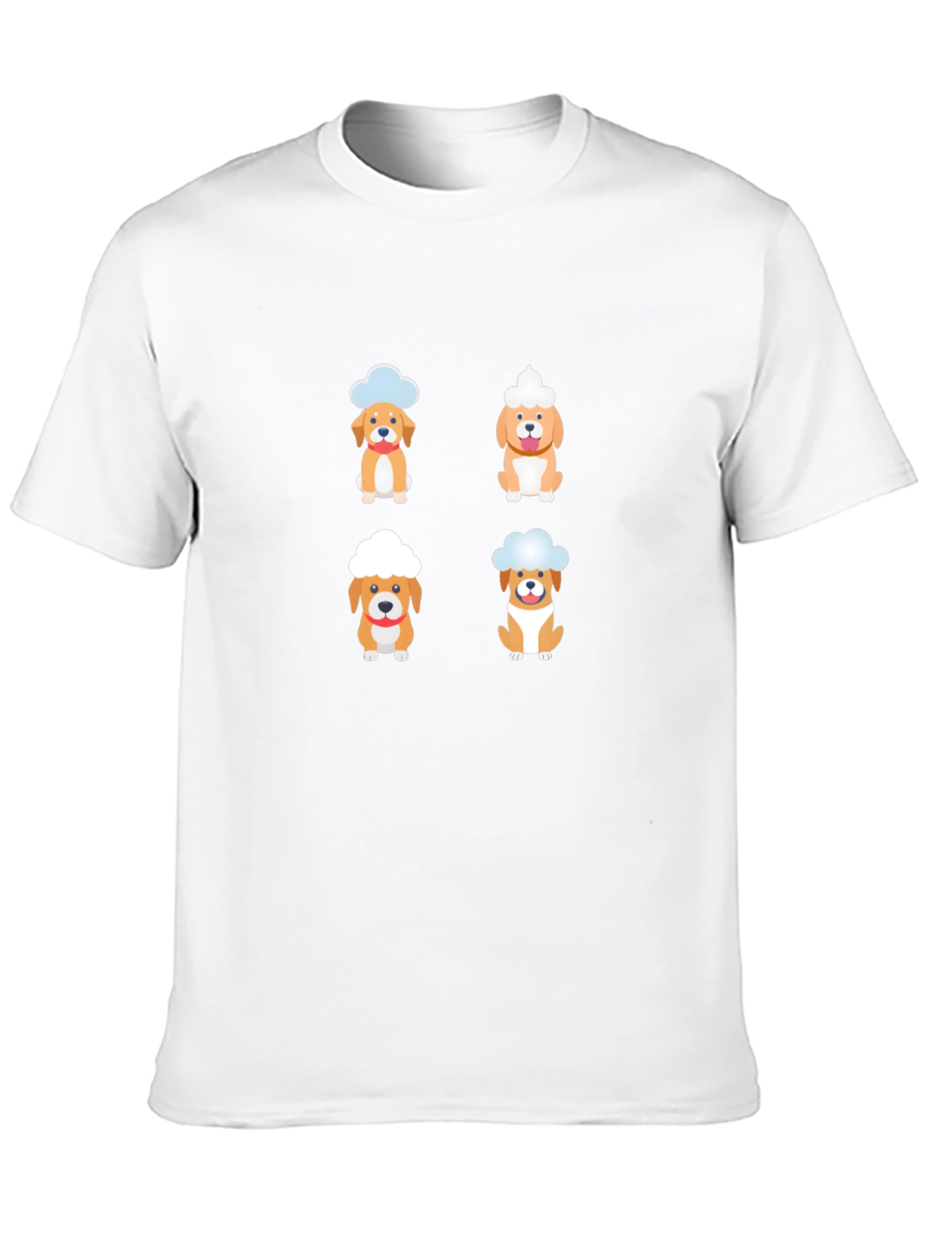 Dog Chef T-Shirt Cute Puppy Design Black Tee