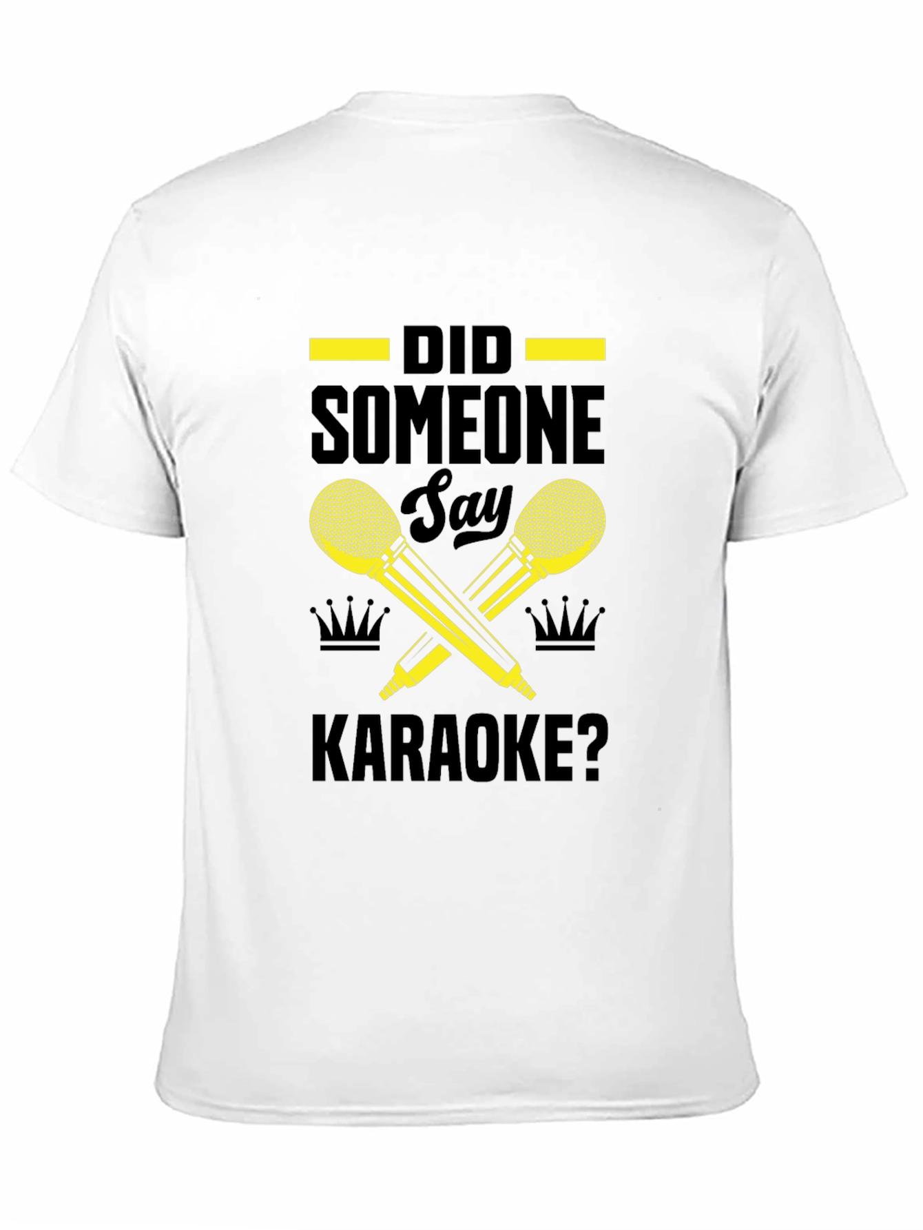Karaoke Microphone Graphic Tee
