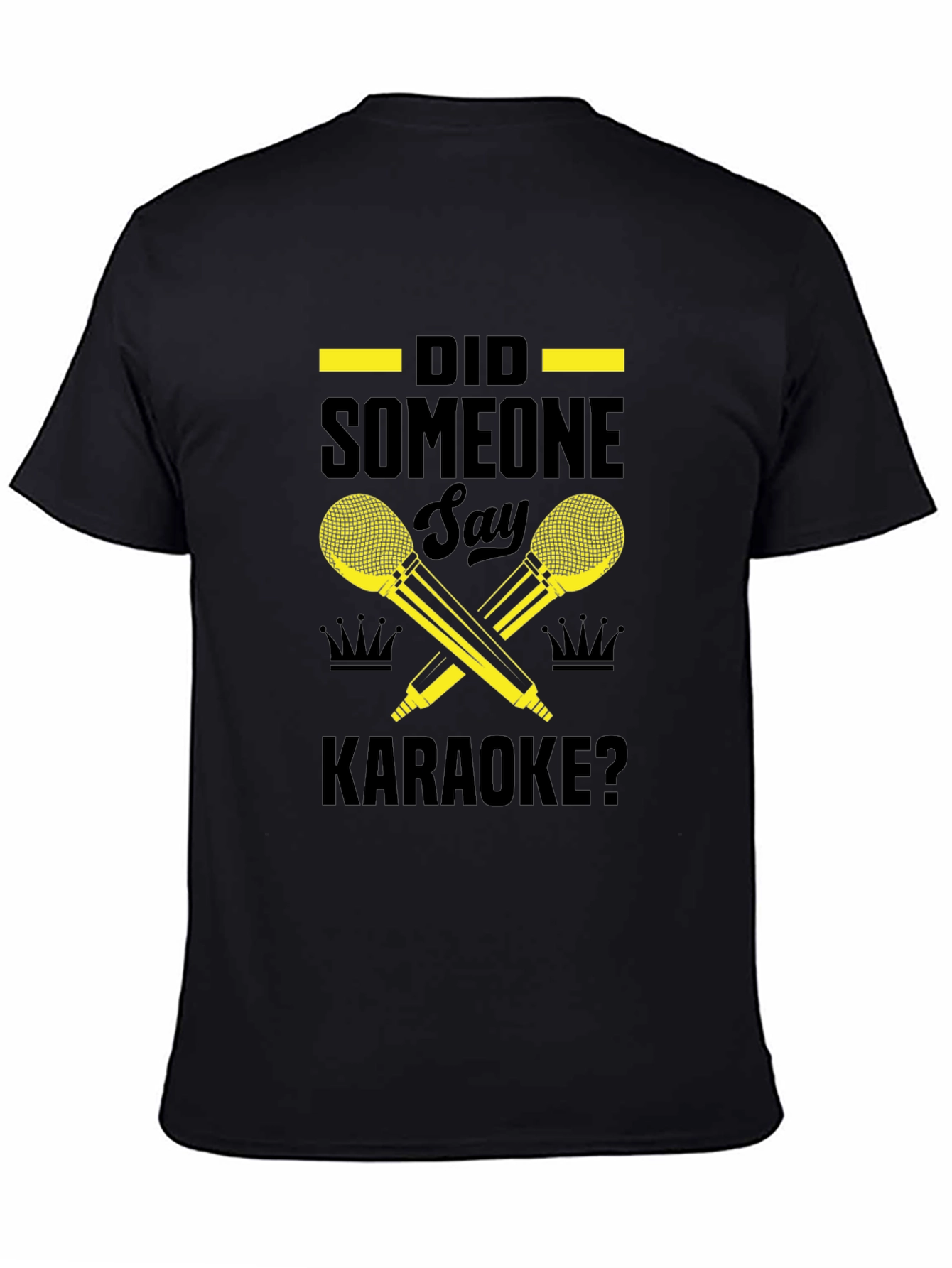 Karaoke Microphone Graphic Tee