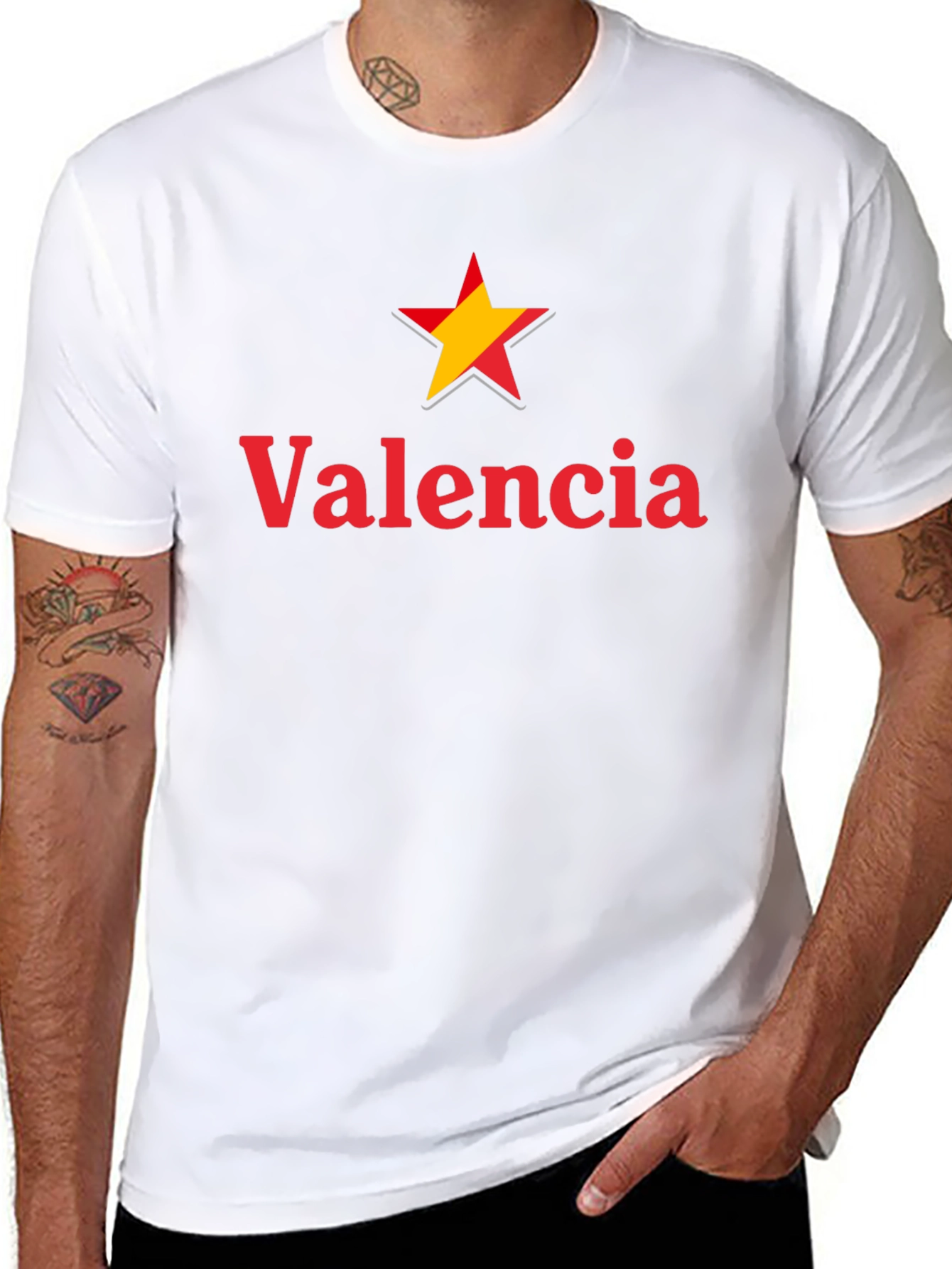 Valencia Star T-Shirt - Premium Cotton Tee