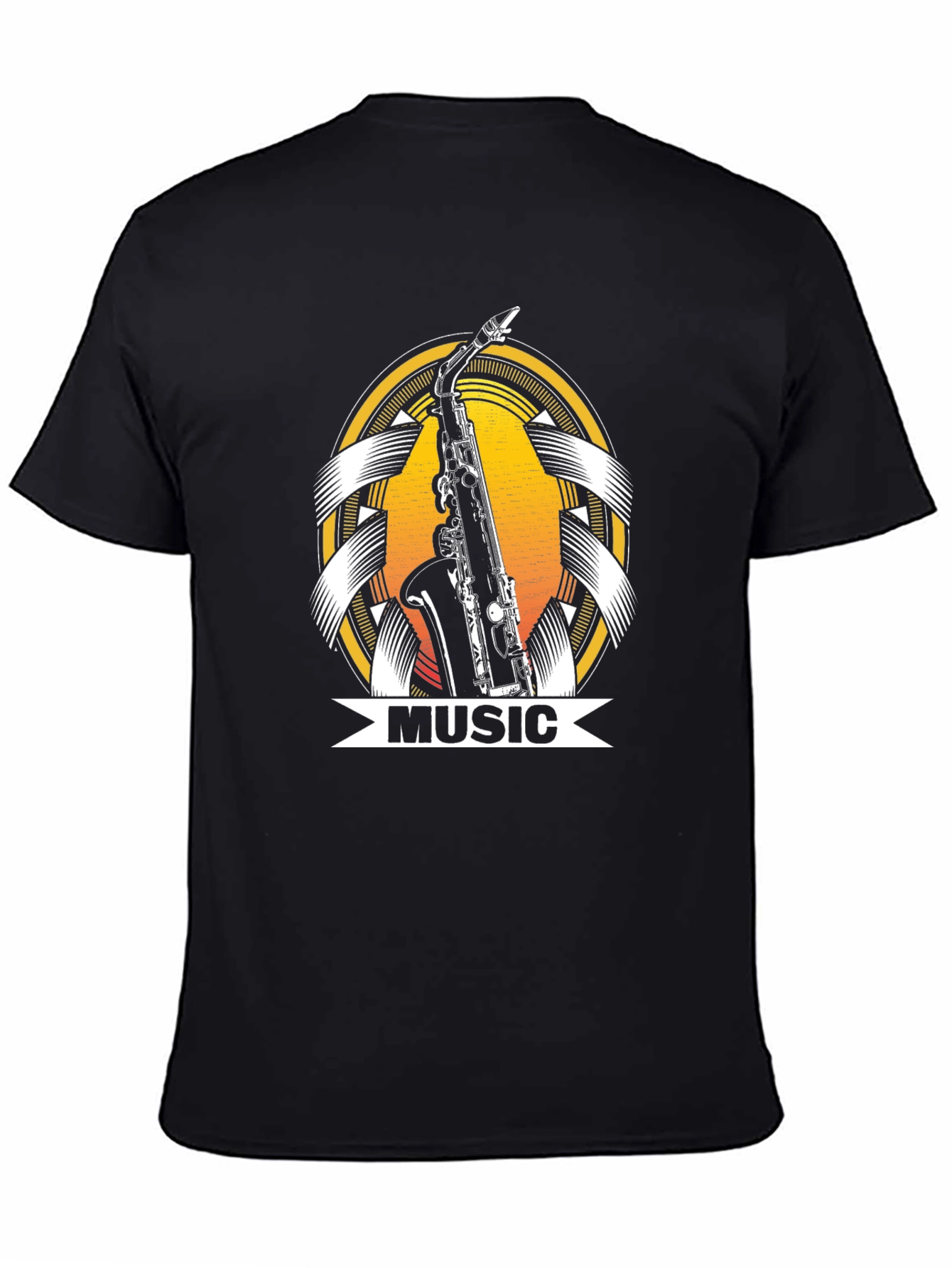 Saxophone Music T-Shirt - Unique Musician Gift